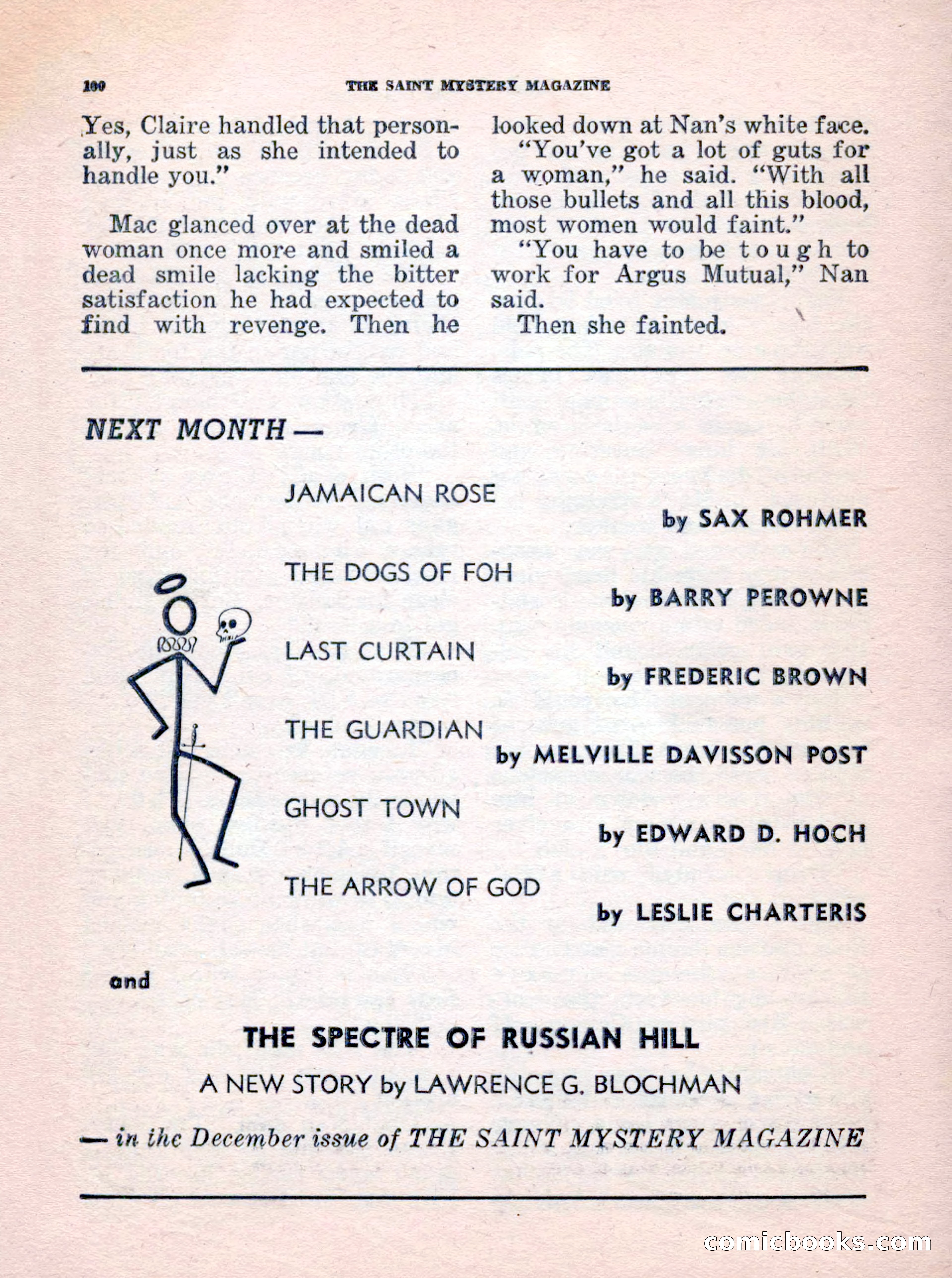 The Saint Mystery Magazine, No. 35 — page 102 of 132