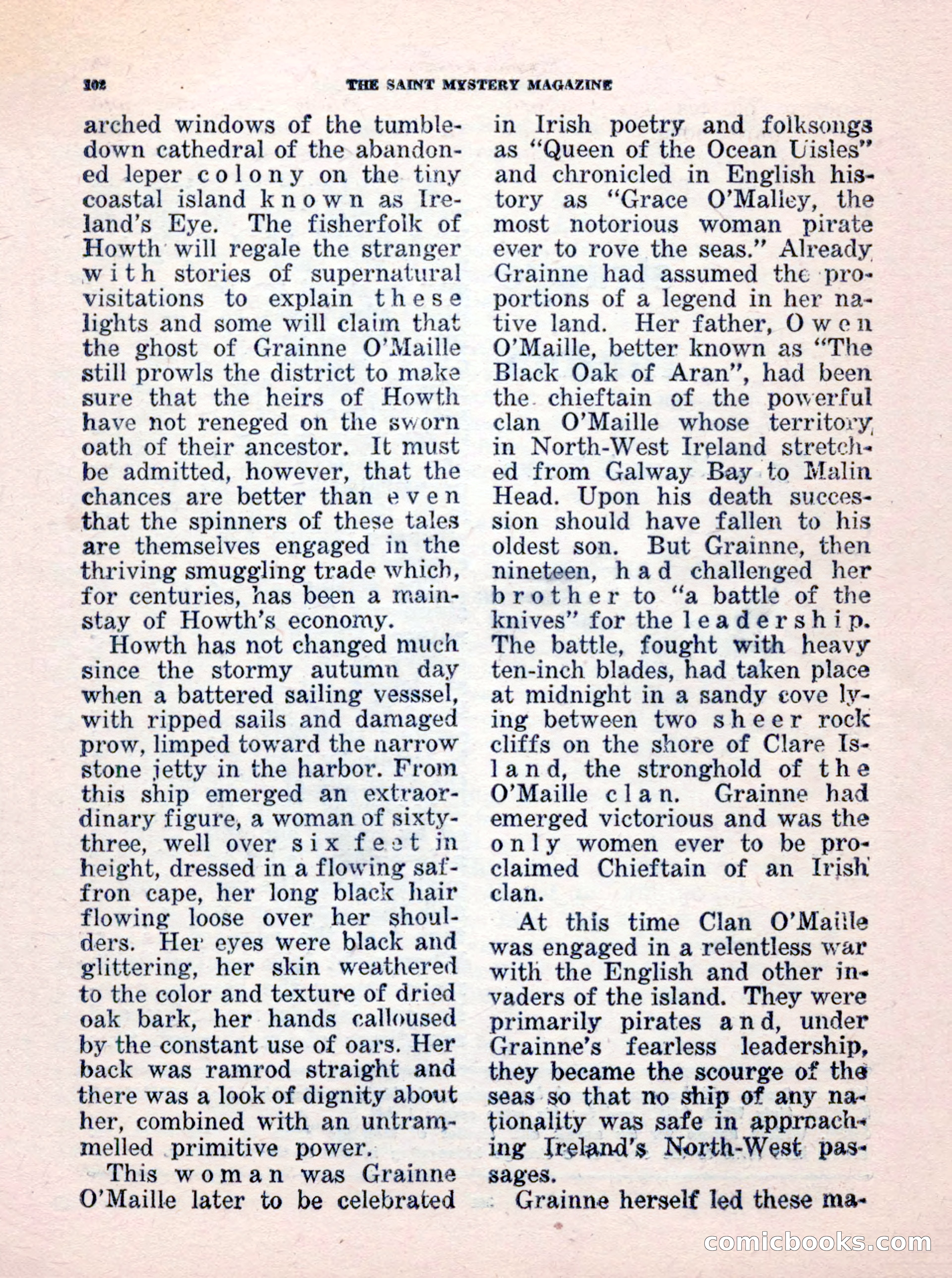 The Saint Mystery Magazine, No. 35 — page 104 of 132