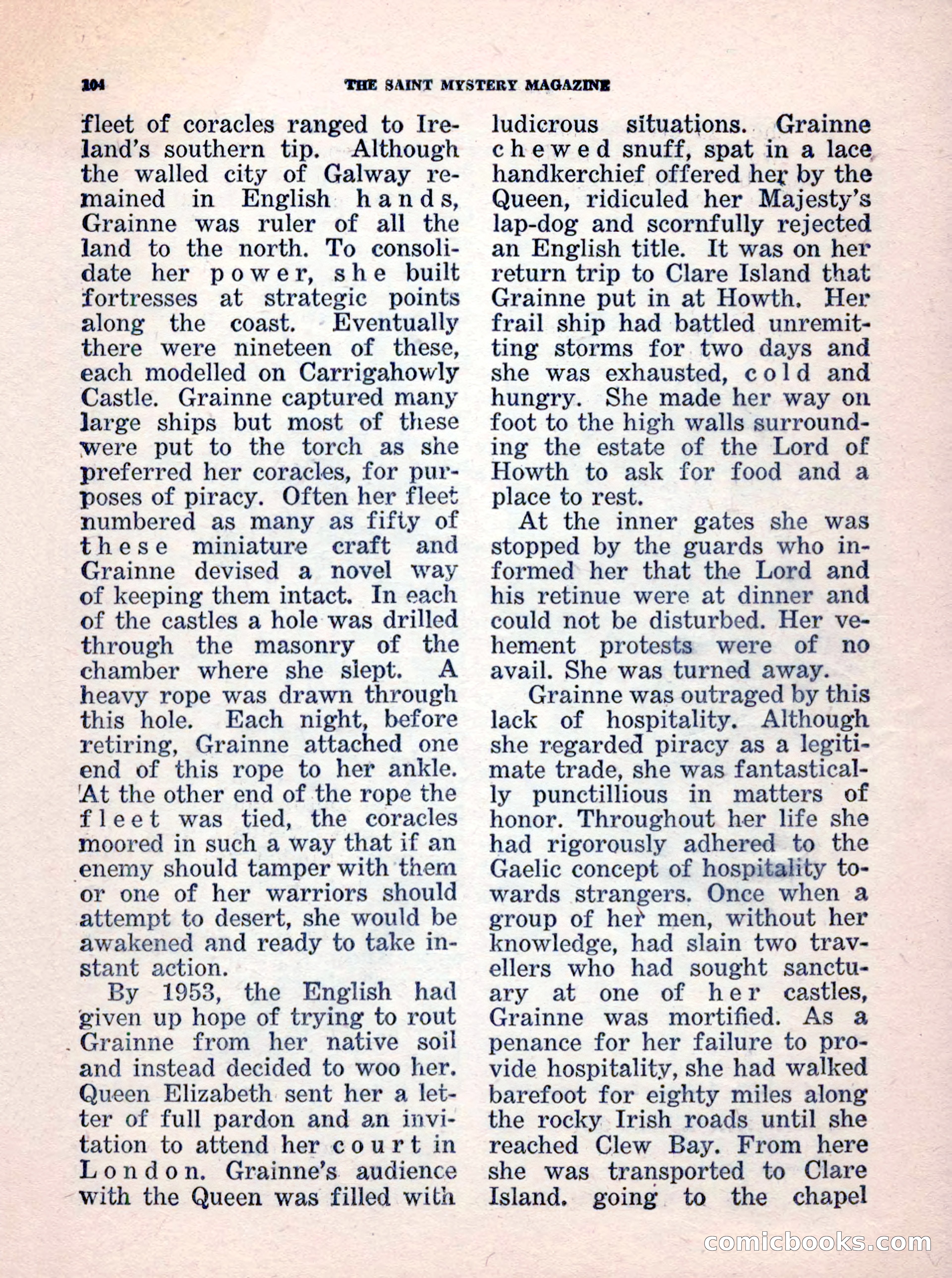 The Saint Mystery Magazine, No. 35 — page 106 of 132