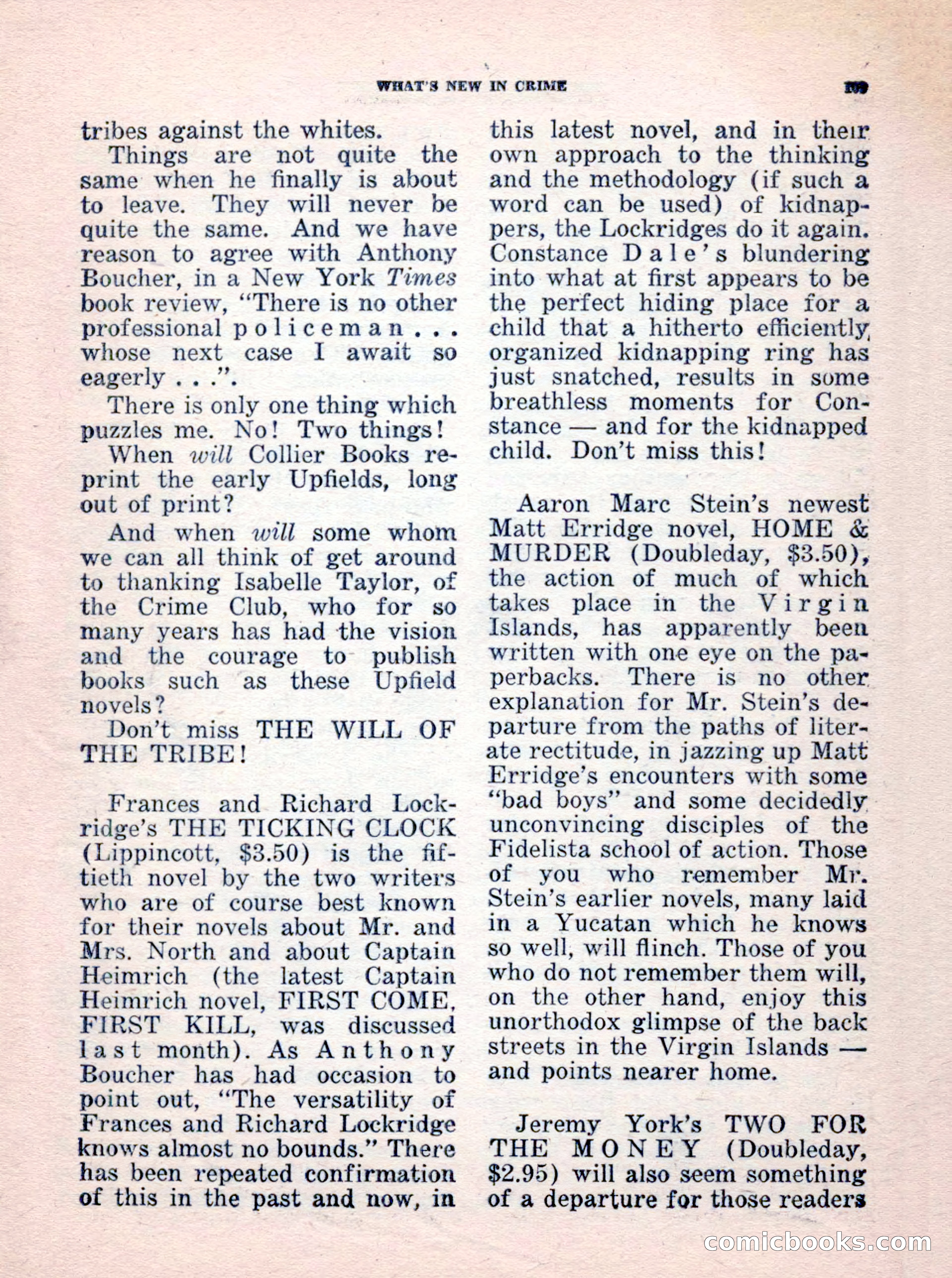 The Saint Mystery Magazine, No. 35 — page 111 of 132