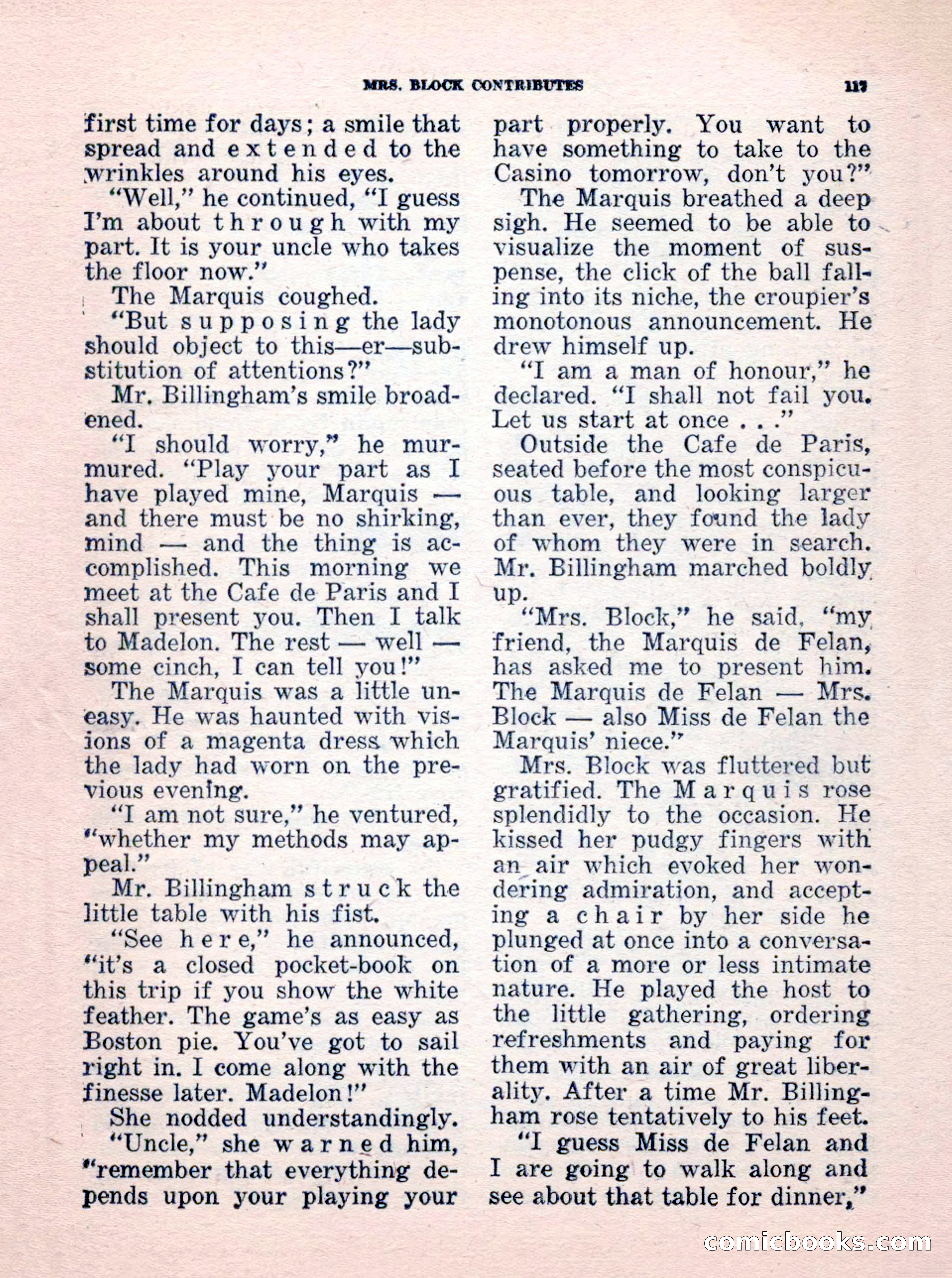 The Saint Mystery Magazine, No. 35 — page 119 of 132