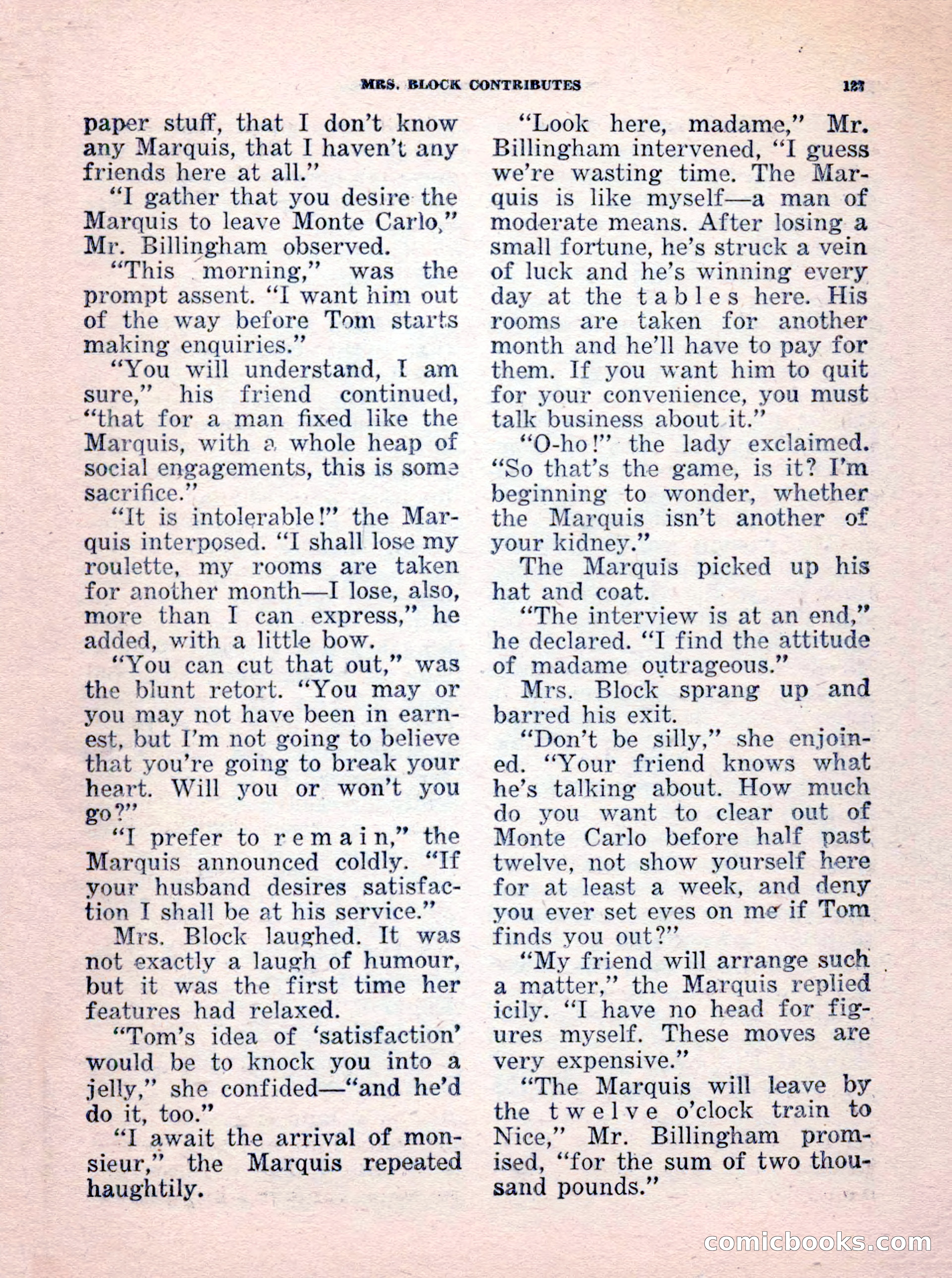 The Saint Mystery Magazine, No. 35 — page 129 of 132