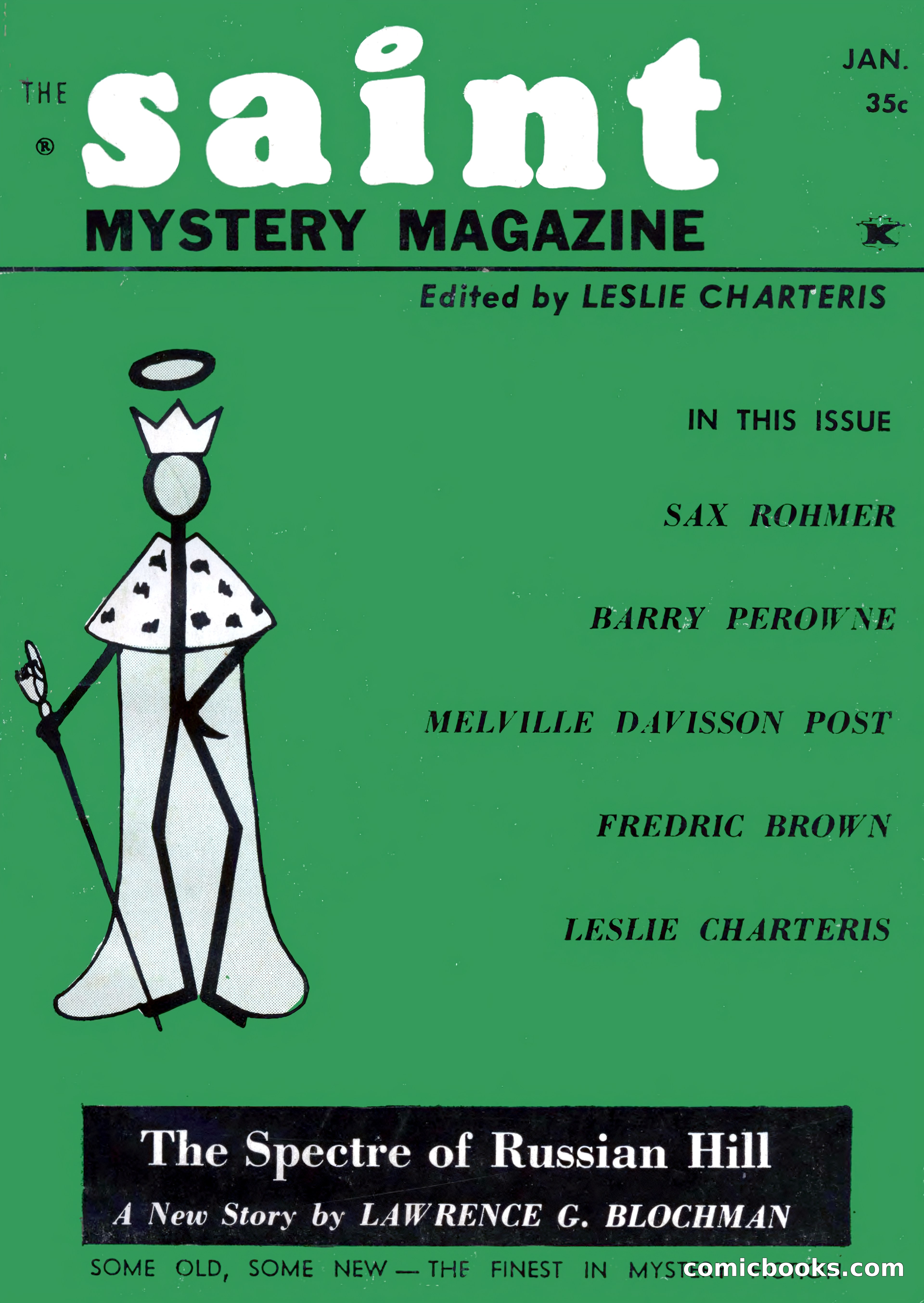 The Saint Mystery Magazine, January 1963 — page 1 of 132