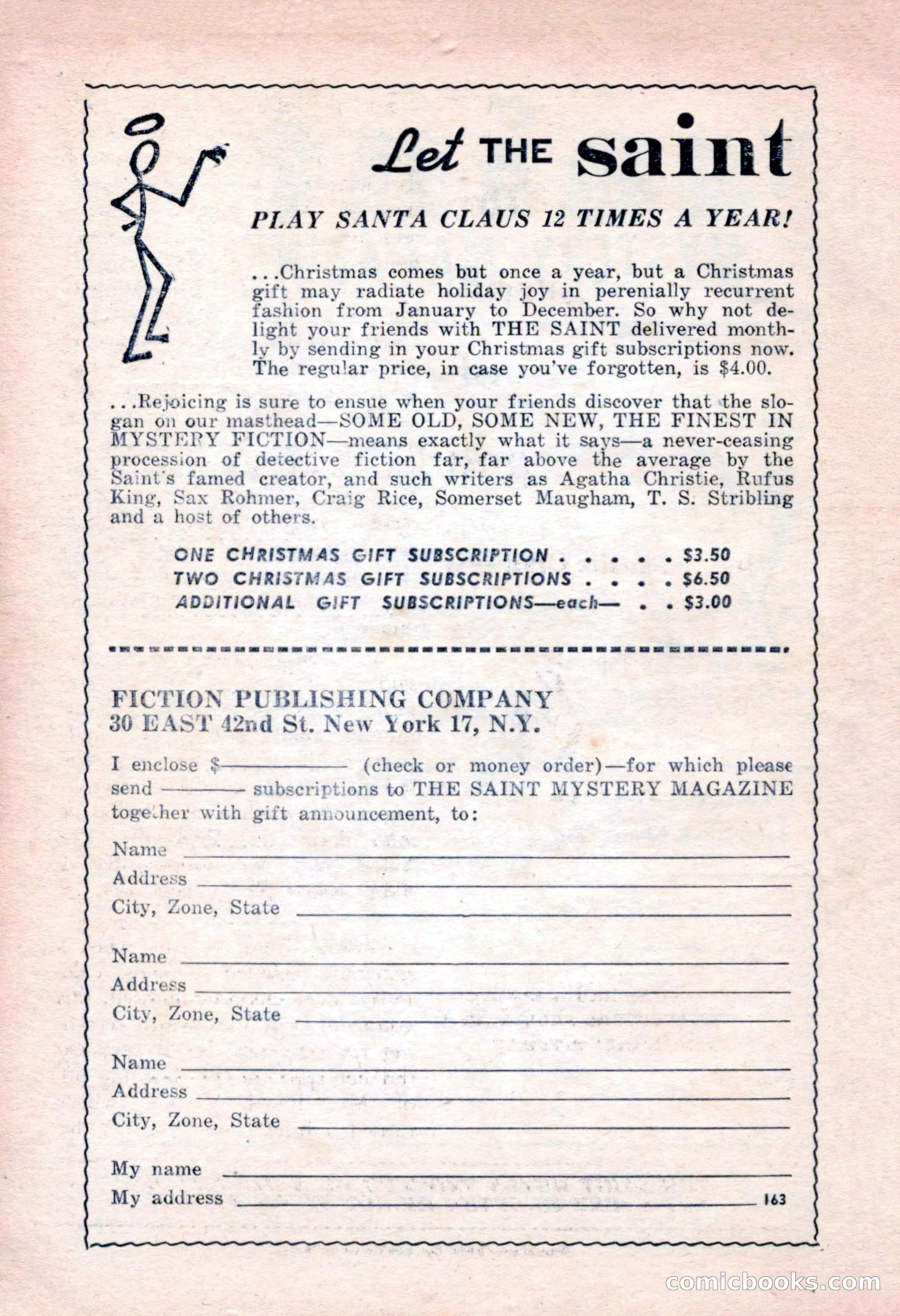 The Saint Mystery Magazine, January 1963 — page 4 of 132