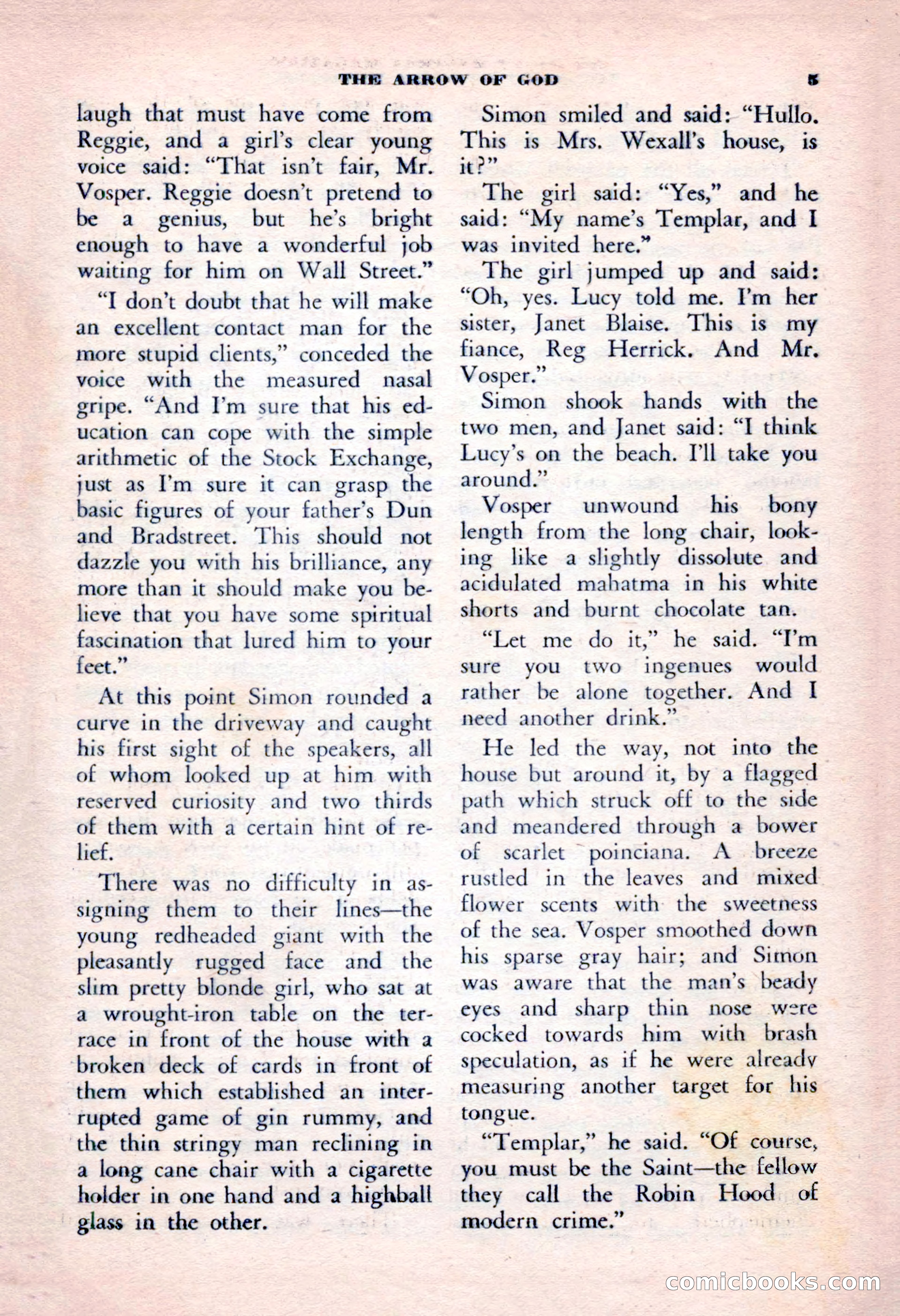 The Saint Mystery Magazine, January 1963 — page 7 of 132