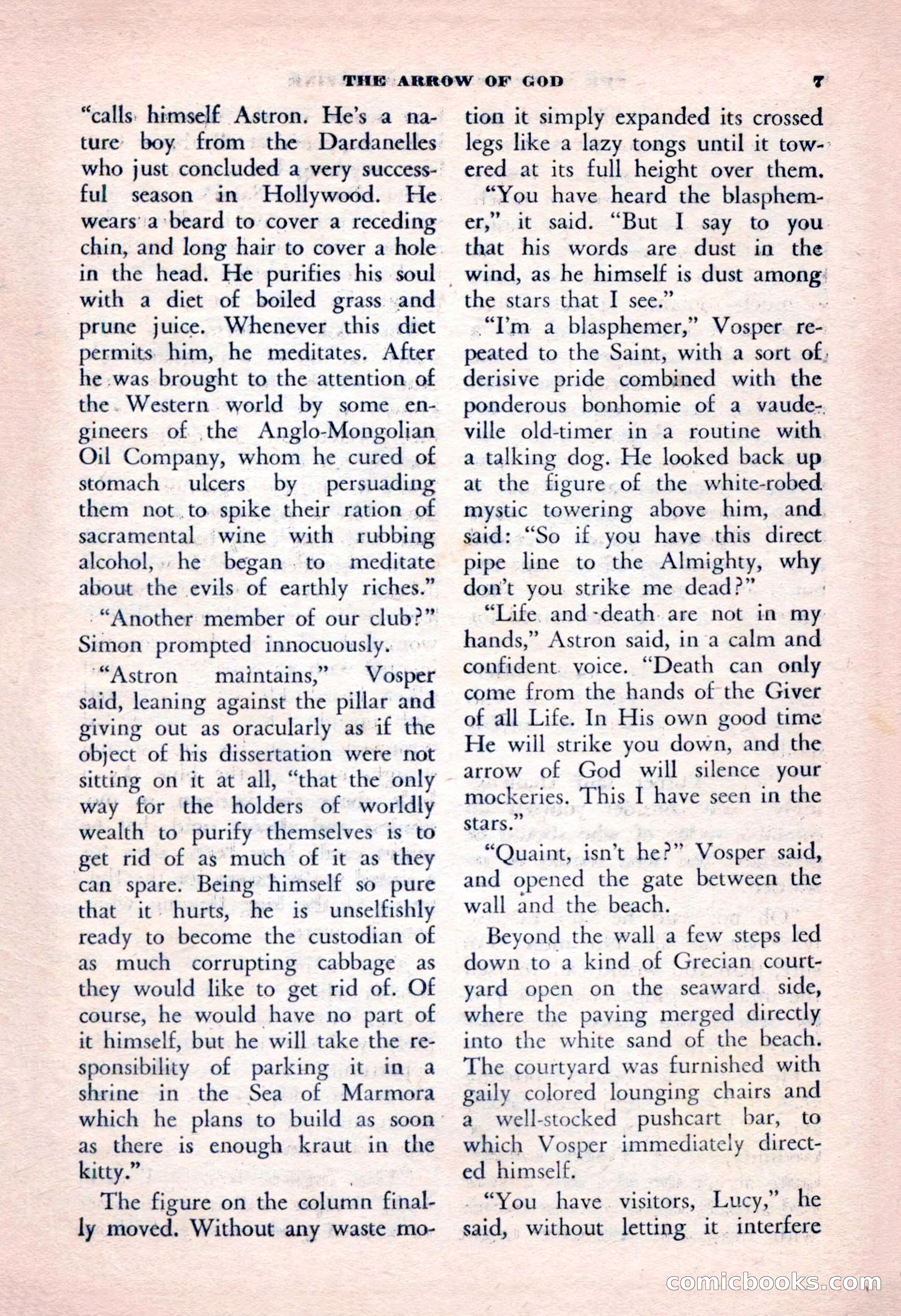 The Saint Mystery Magazine, January 1963 — page 9 of 132