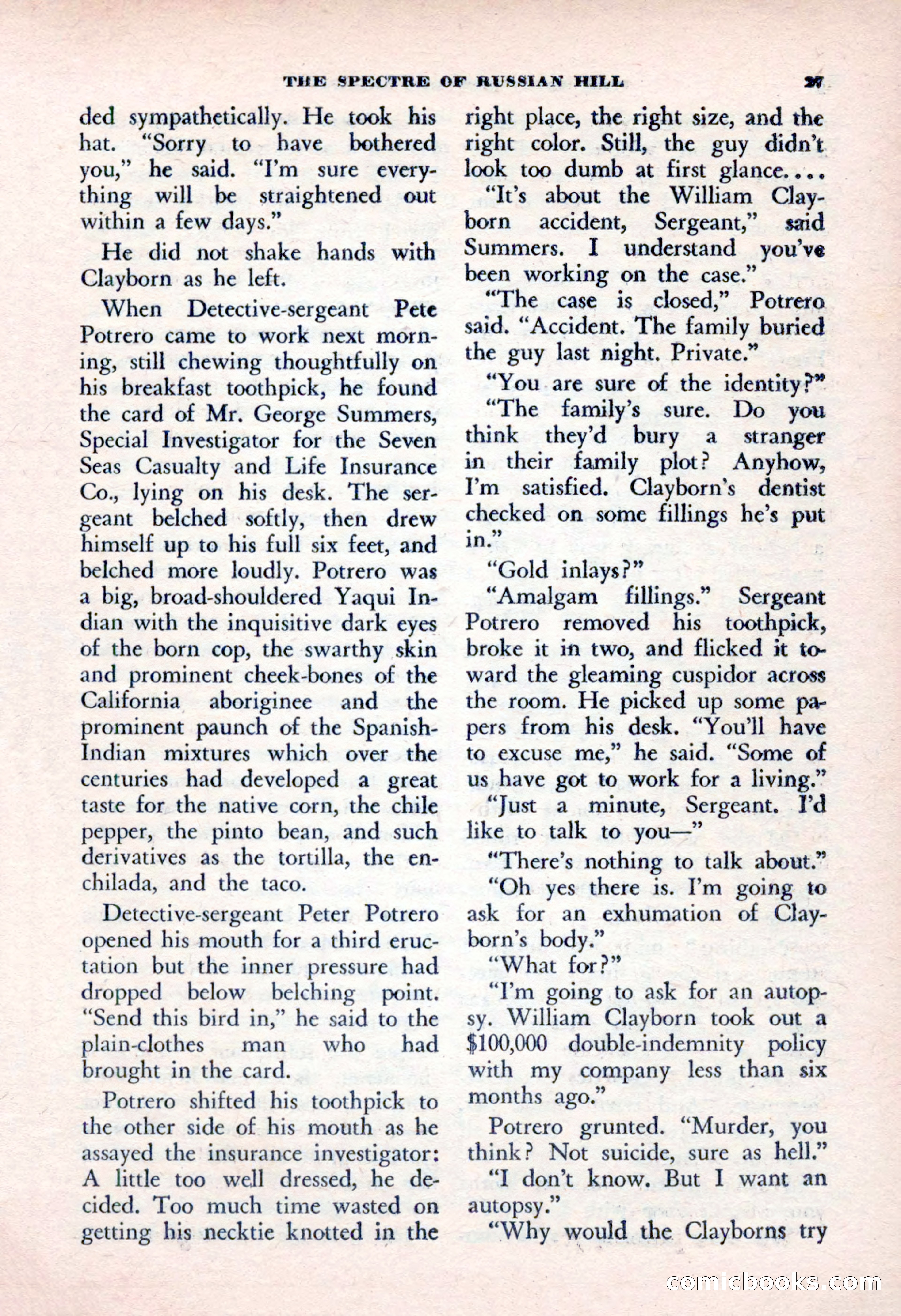 The Saint Mystery Magazine, January 1963 — page 29 of 132