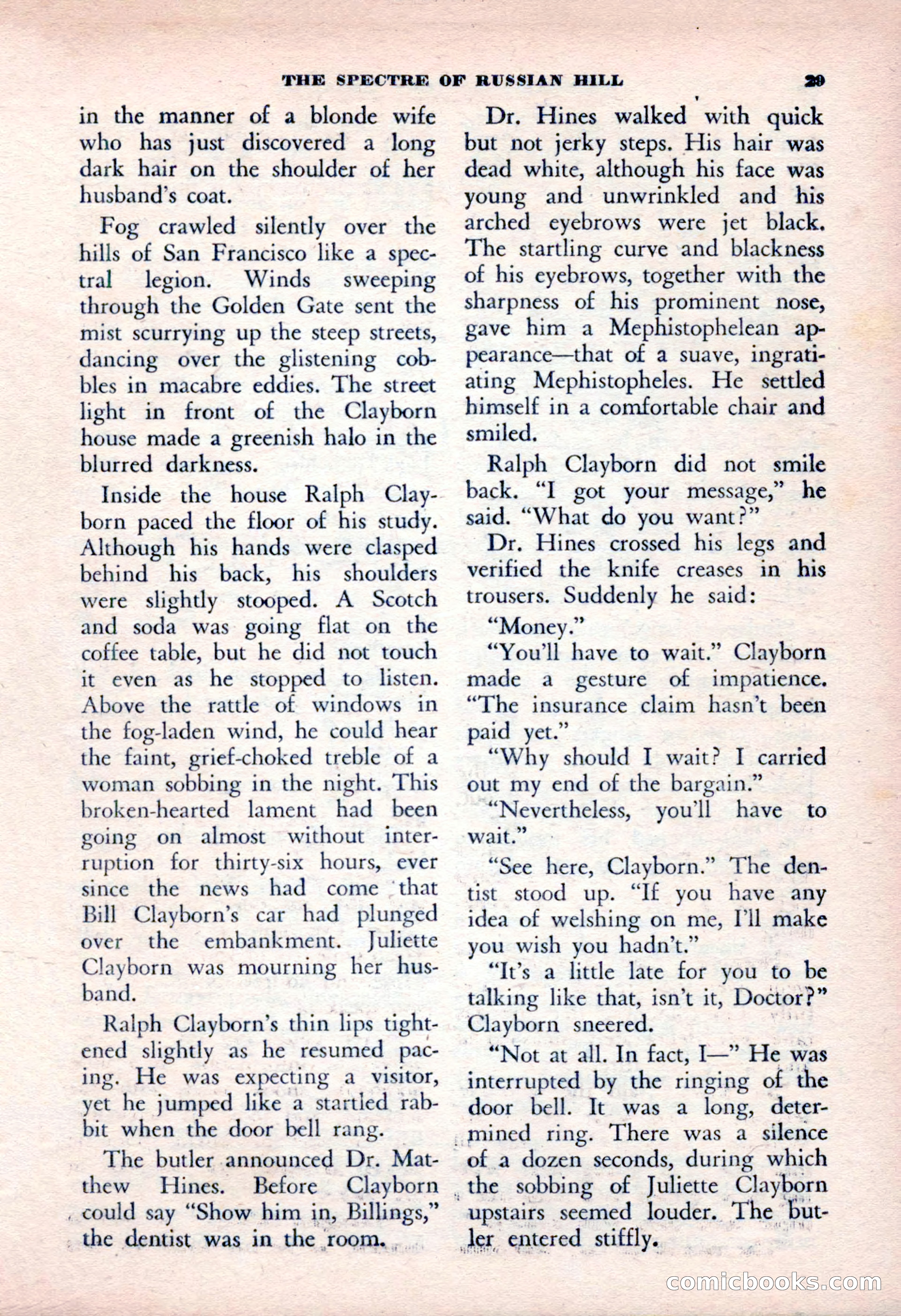 The Saint Mystery Magazine, January 1963 — page 31 of 132