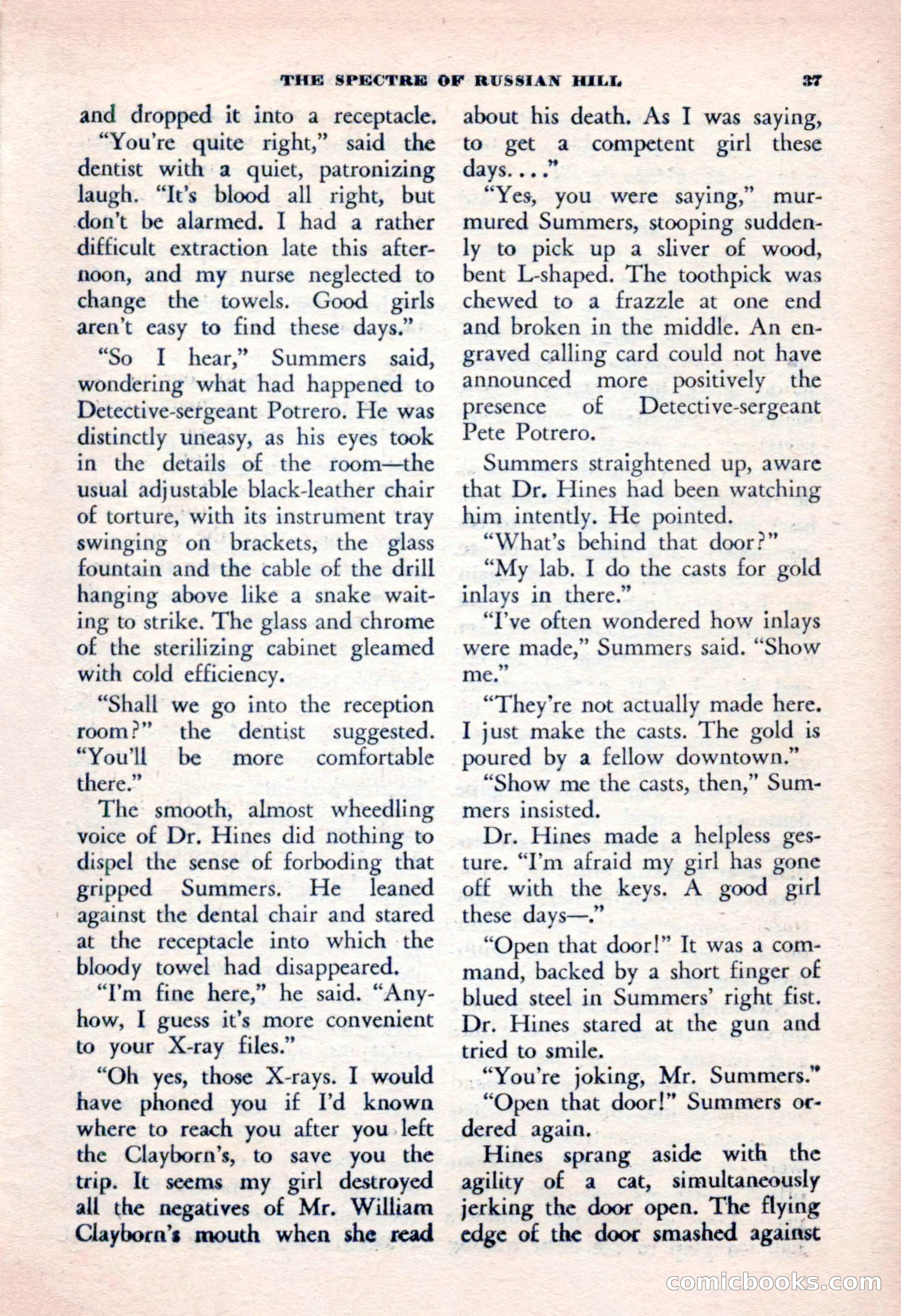 The Saint Mystery Magazine, January 1963 — page 39 of 132