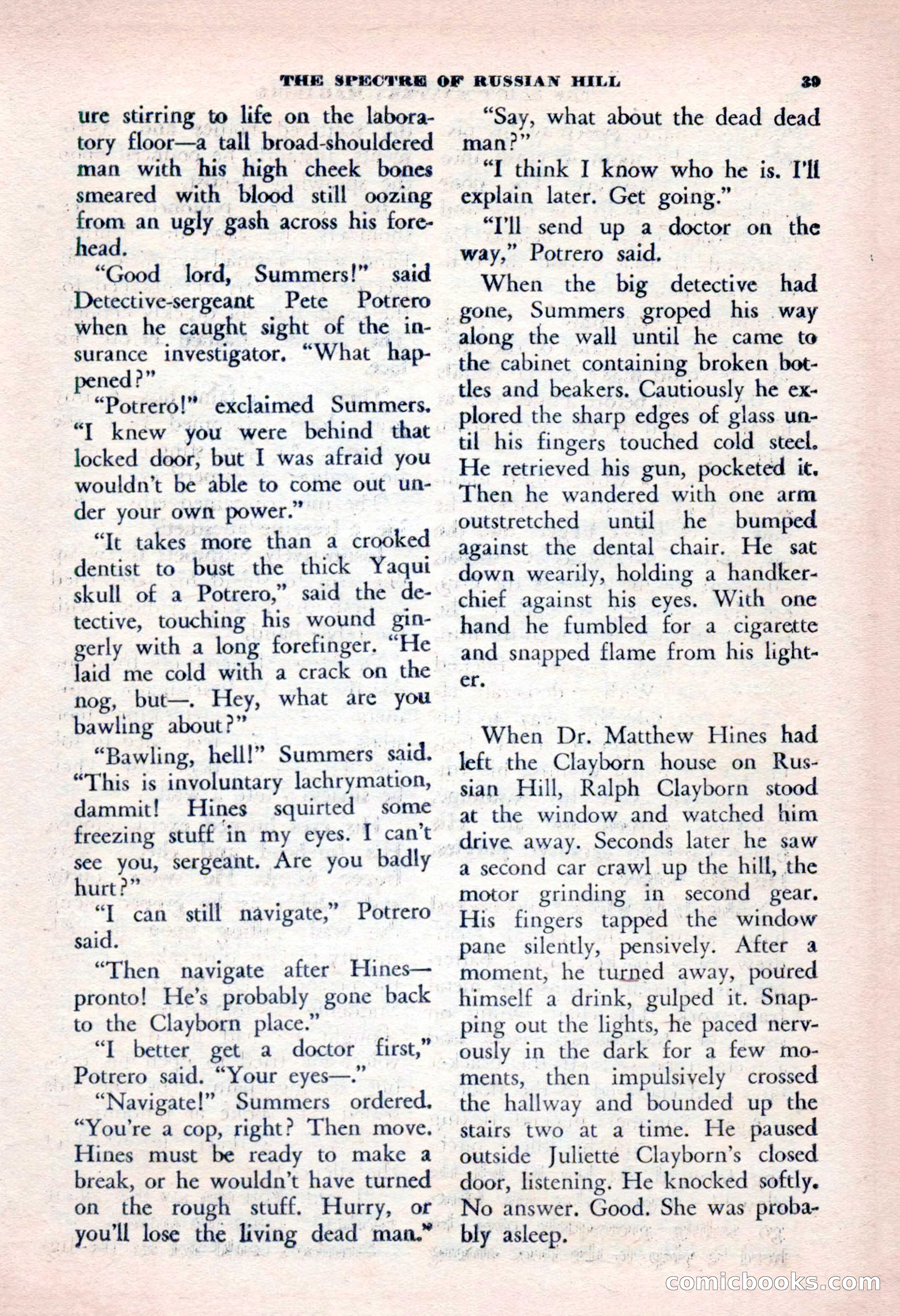 The Saint Mystery Magazine, January 1963 — page 41 of 132