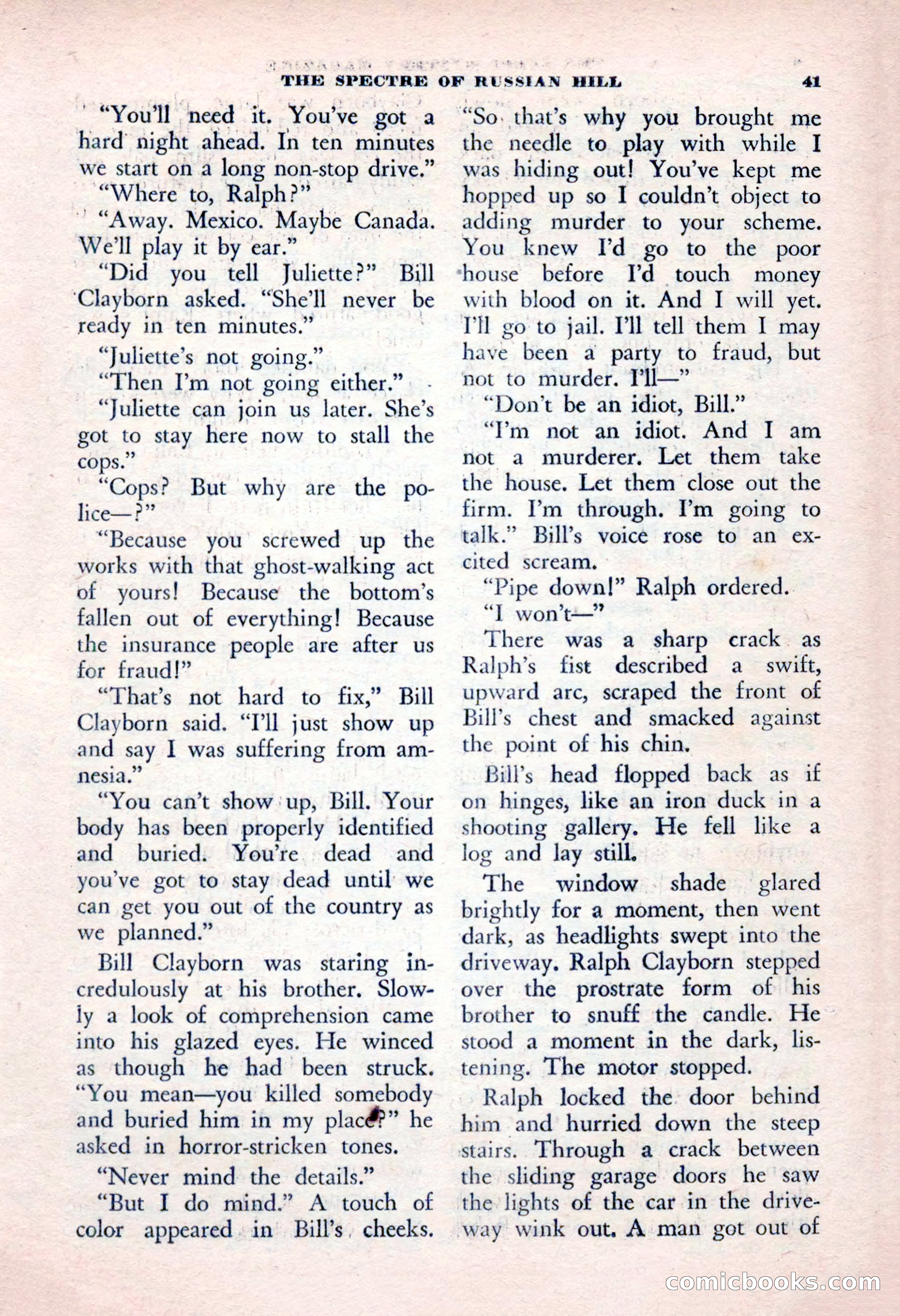 The Saint Mystery Magazine, January 1963 — page 43 of 132