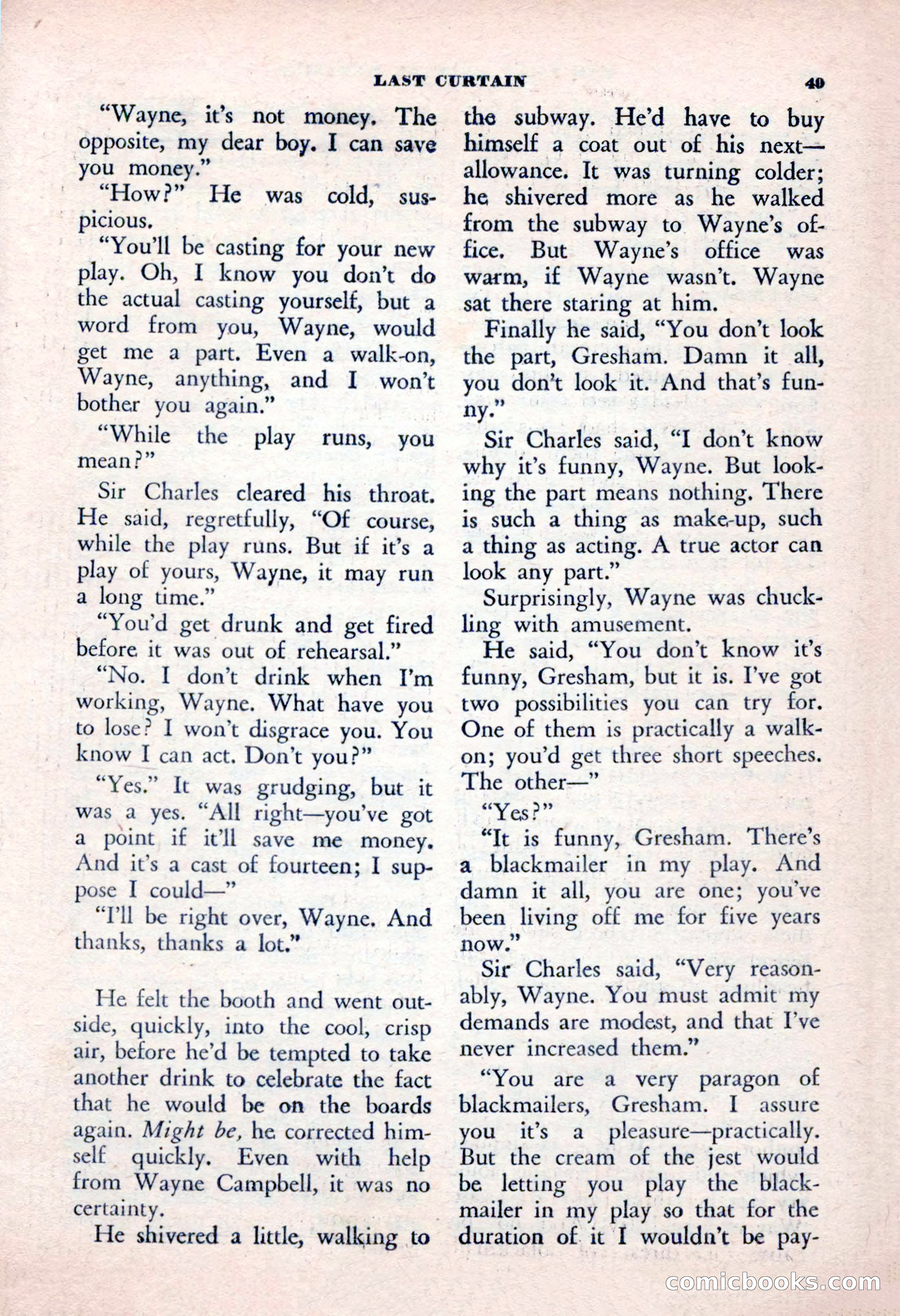 The Saint Mystery Magazine, January 1963 — page 51 of 132