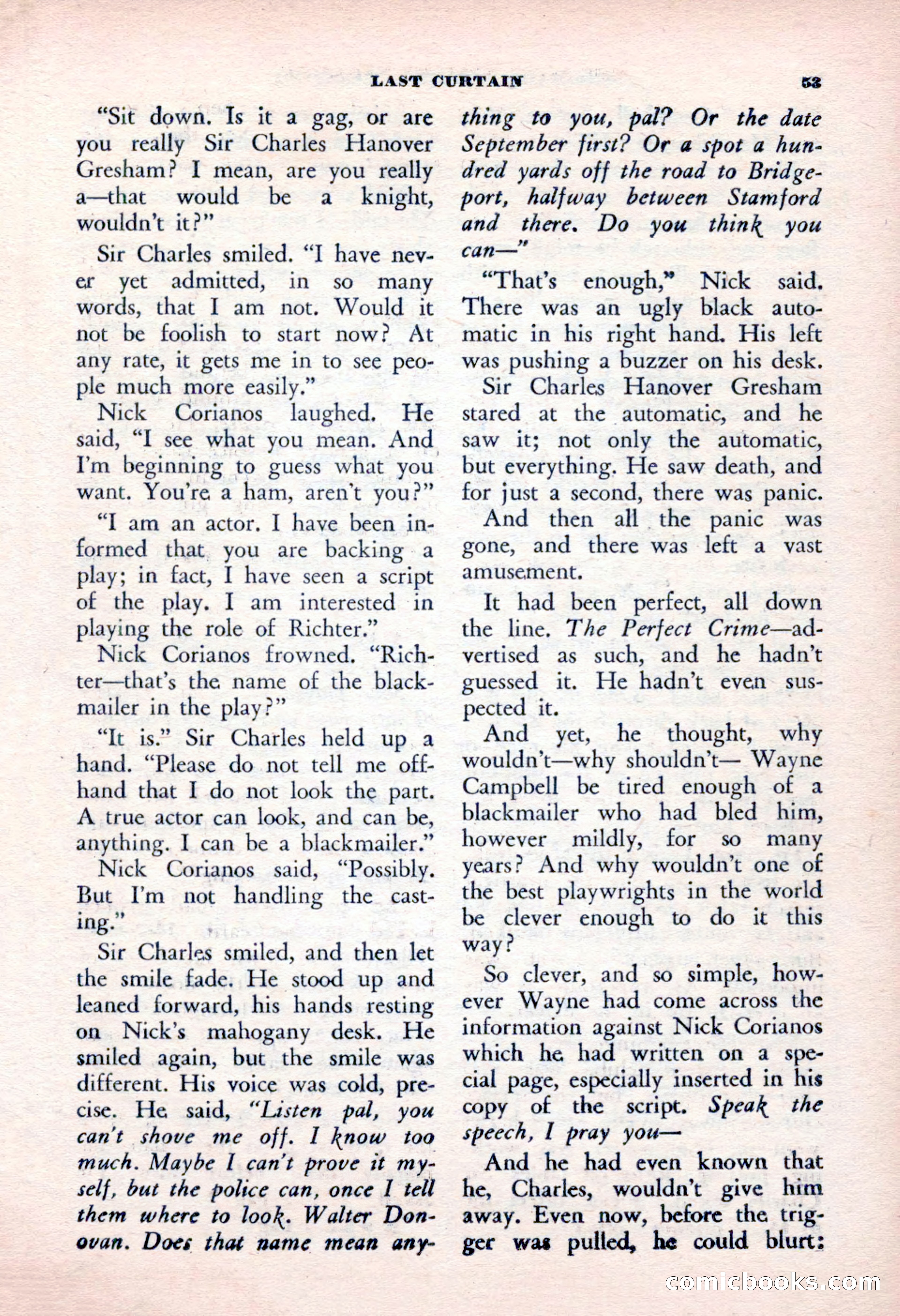 The Saint Mystery Magazine, January 1963 — page 55 of 132