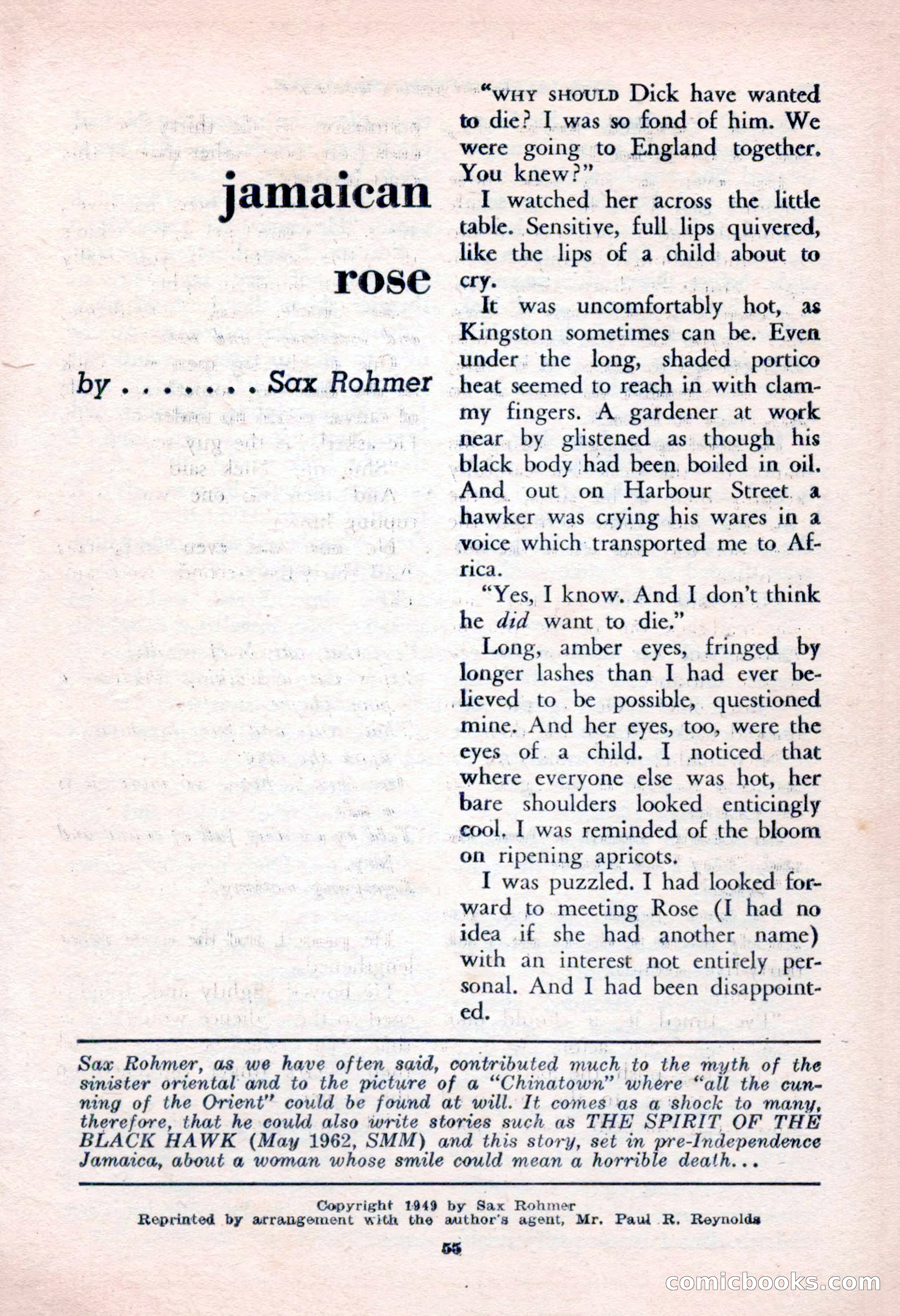 The Saint Mystery Magazine, January 1963 — page 57 of 132