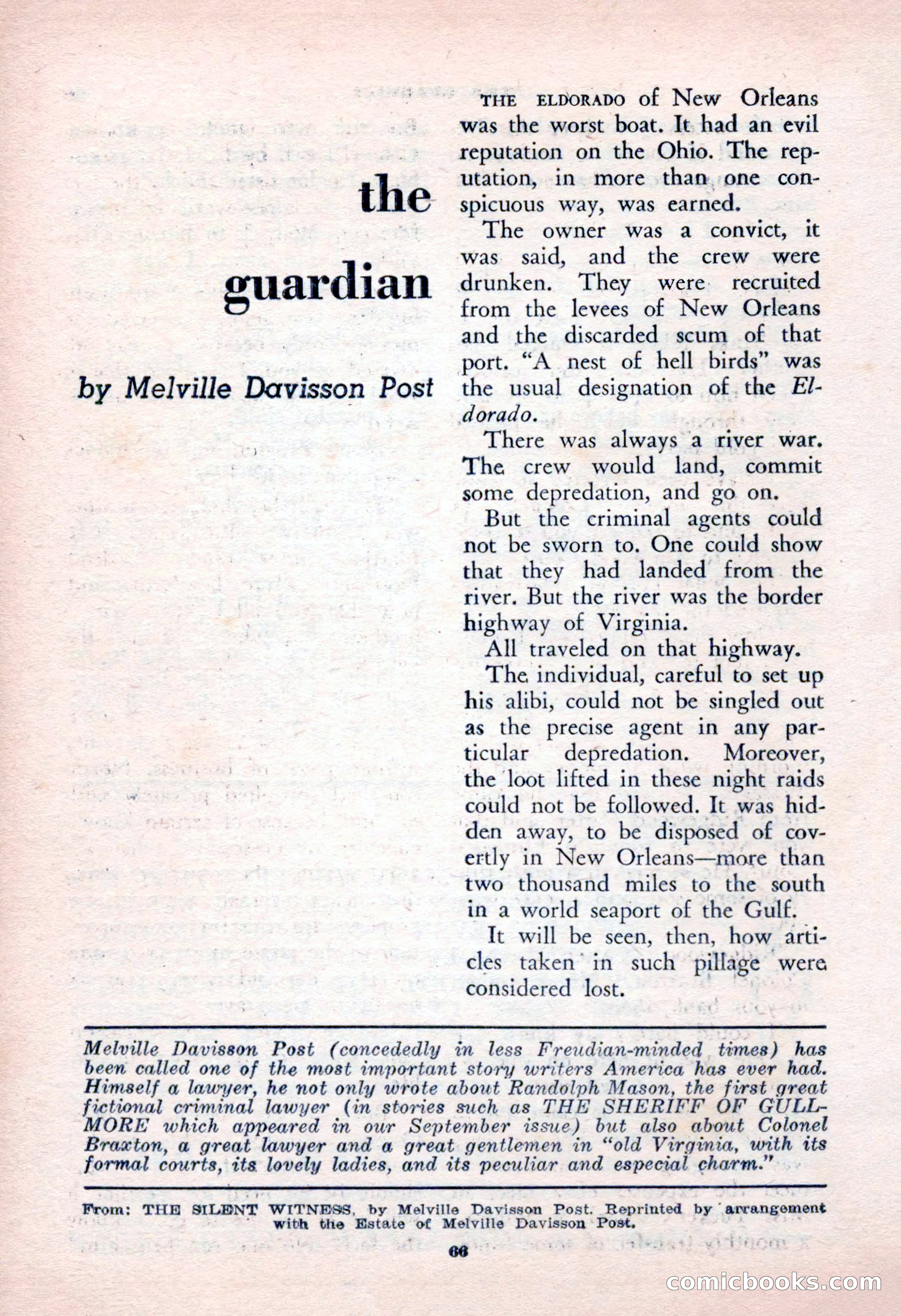 The Saint Mystery Magazine, January 1963 — page 68 of 132
