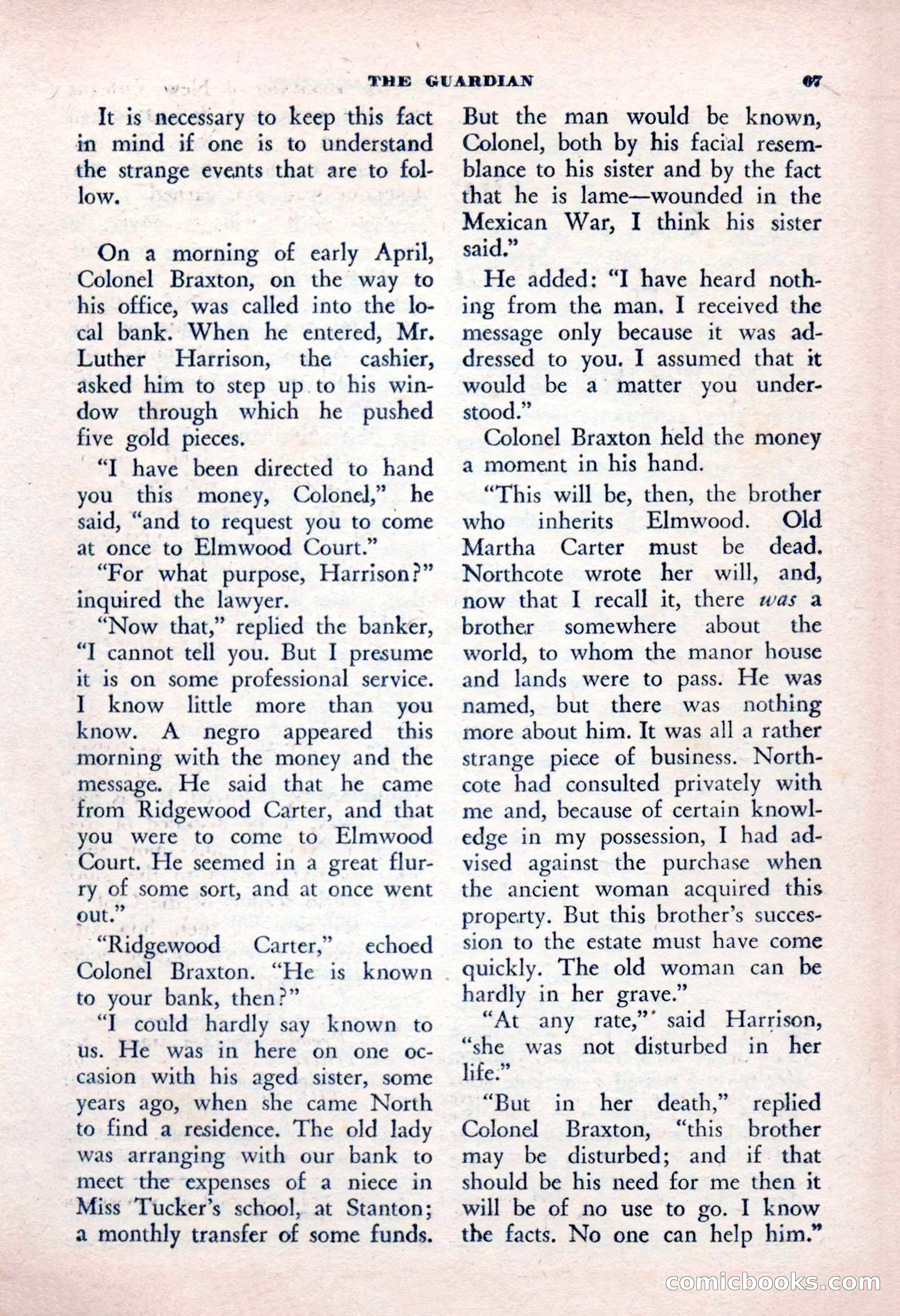 The Saint Mystery Magazine, January 1963 — page 69 of 132
