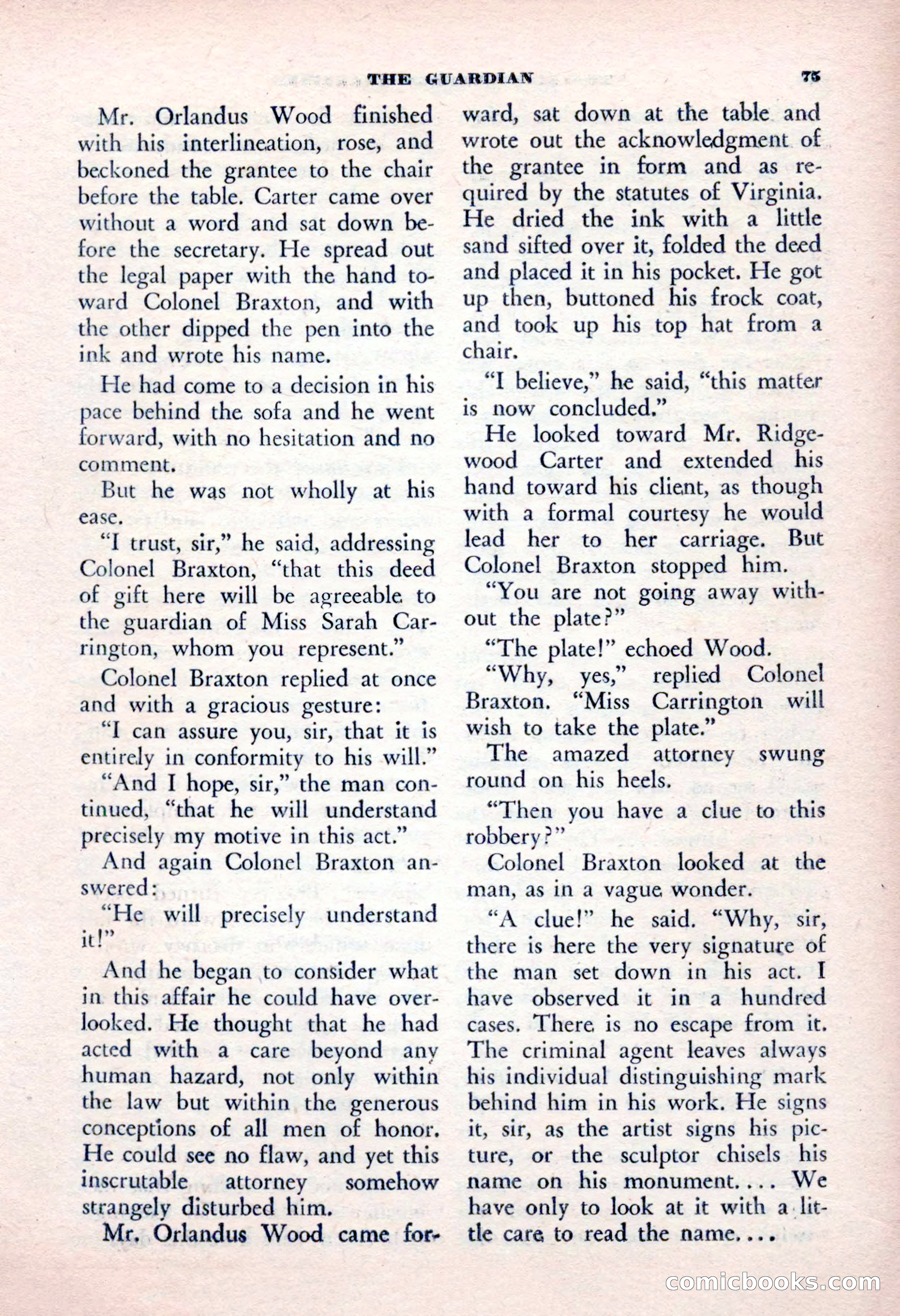 The Saint Mystery Magazine, January 1963 — page 77 of 132