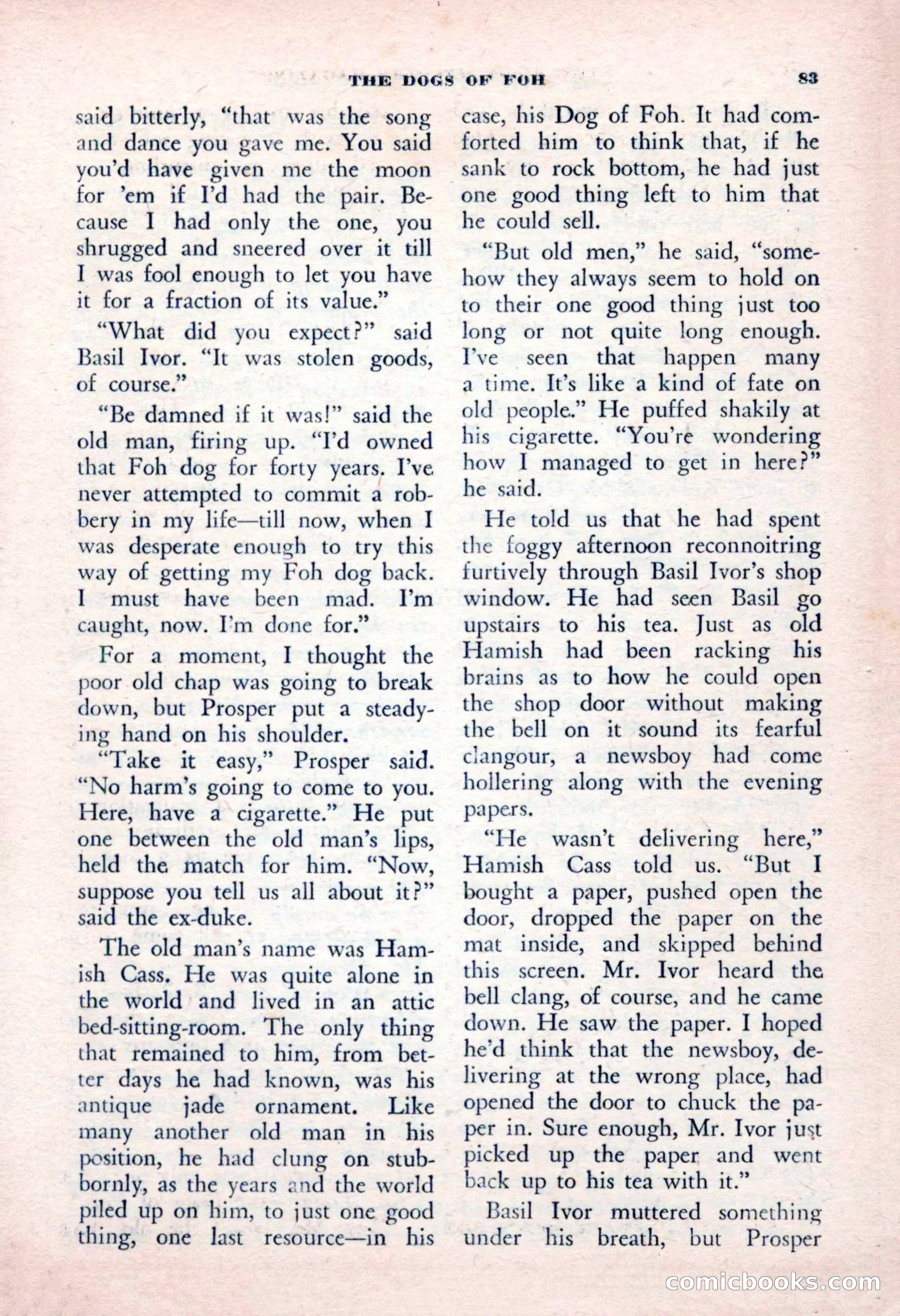 The Saint Mystery Magazine, January 1963 — page 85 of 132