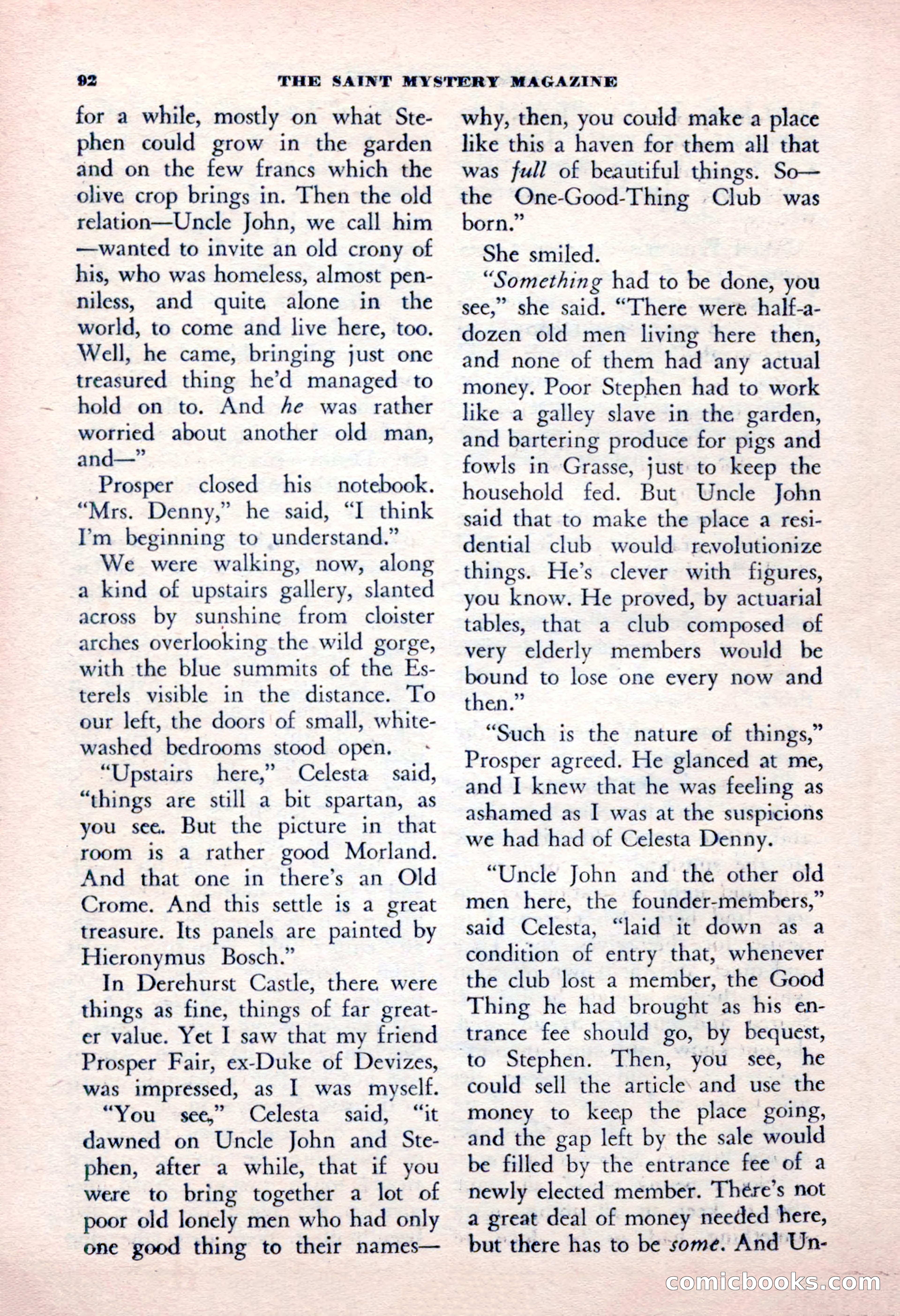 The Saint Mystery Magazine, January 1963 — page 94 of 132