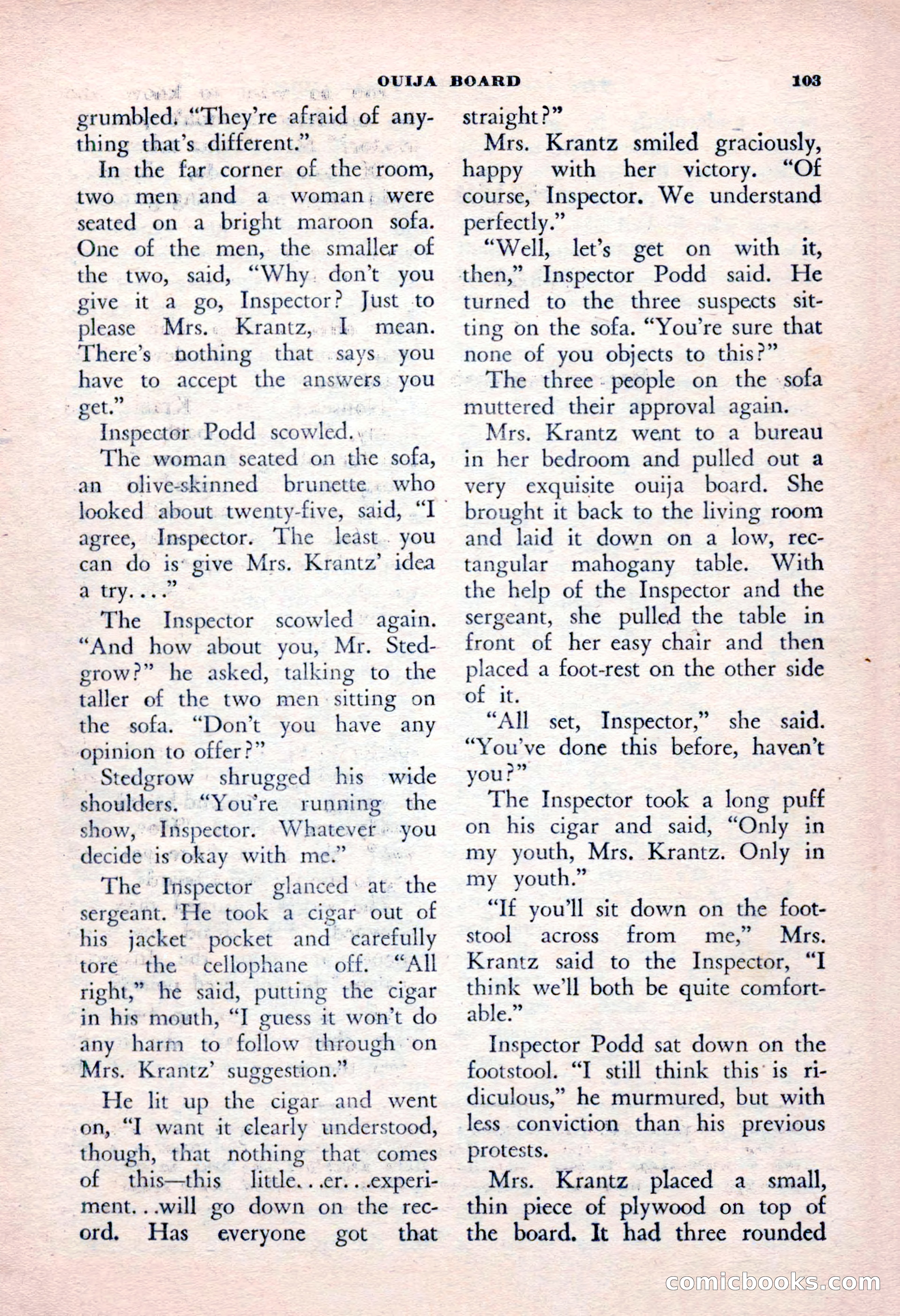 The Saint Mystery Magazine, January 1963 — page 105 of 132