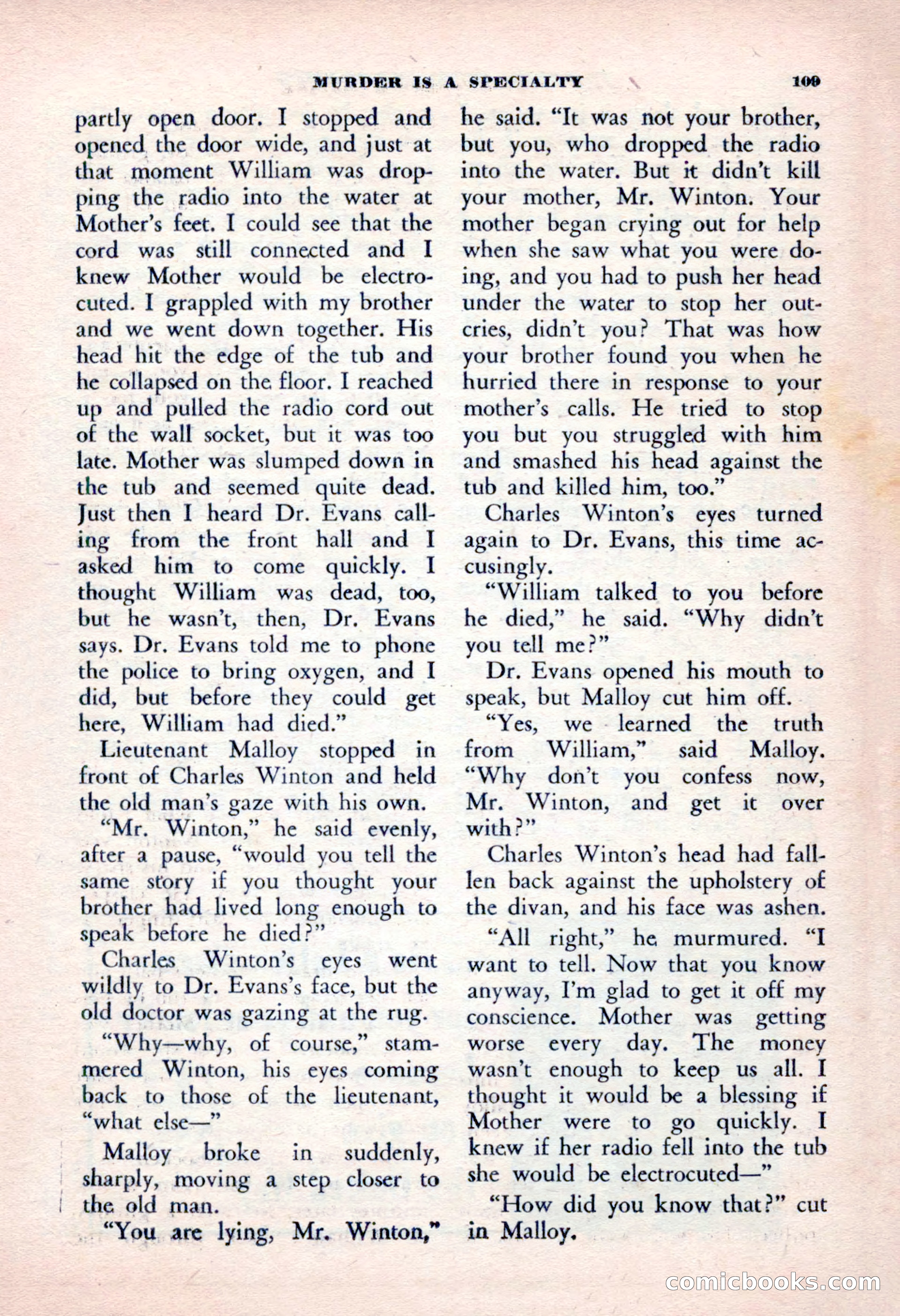 The Saint Mystery Magazine, January 1963 — page 111 of 132