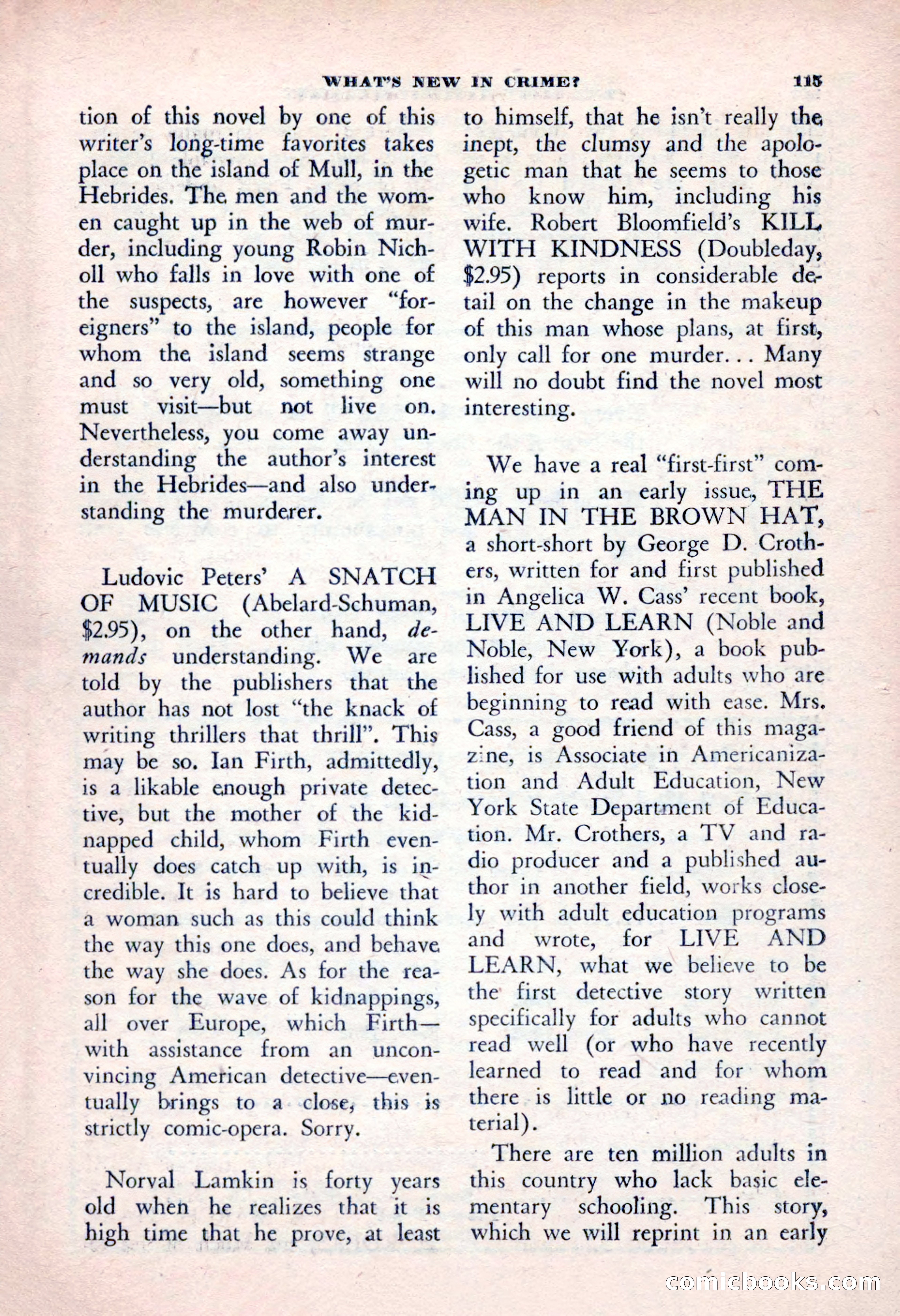 The Saint Mystery Magazine, January 1963 — page 117 of 132