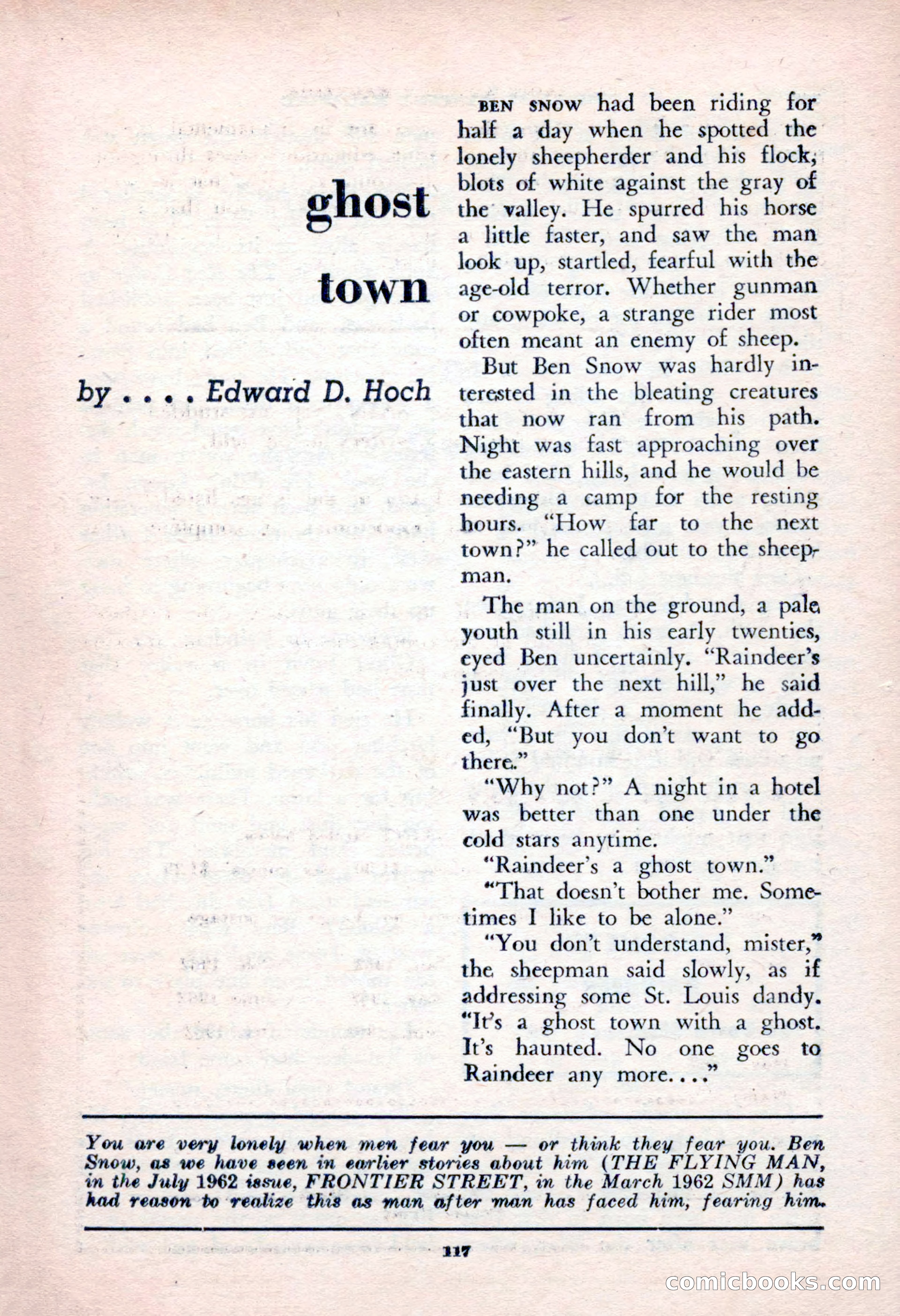 The Saint Mystery Magazine, January 1963 — page 119 of 132