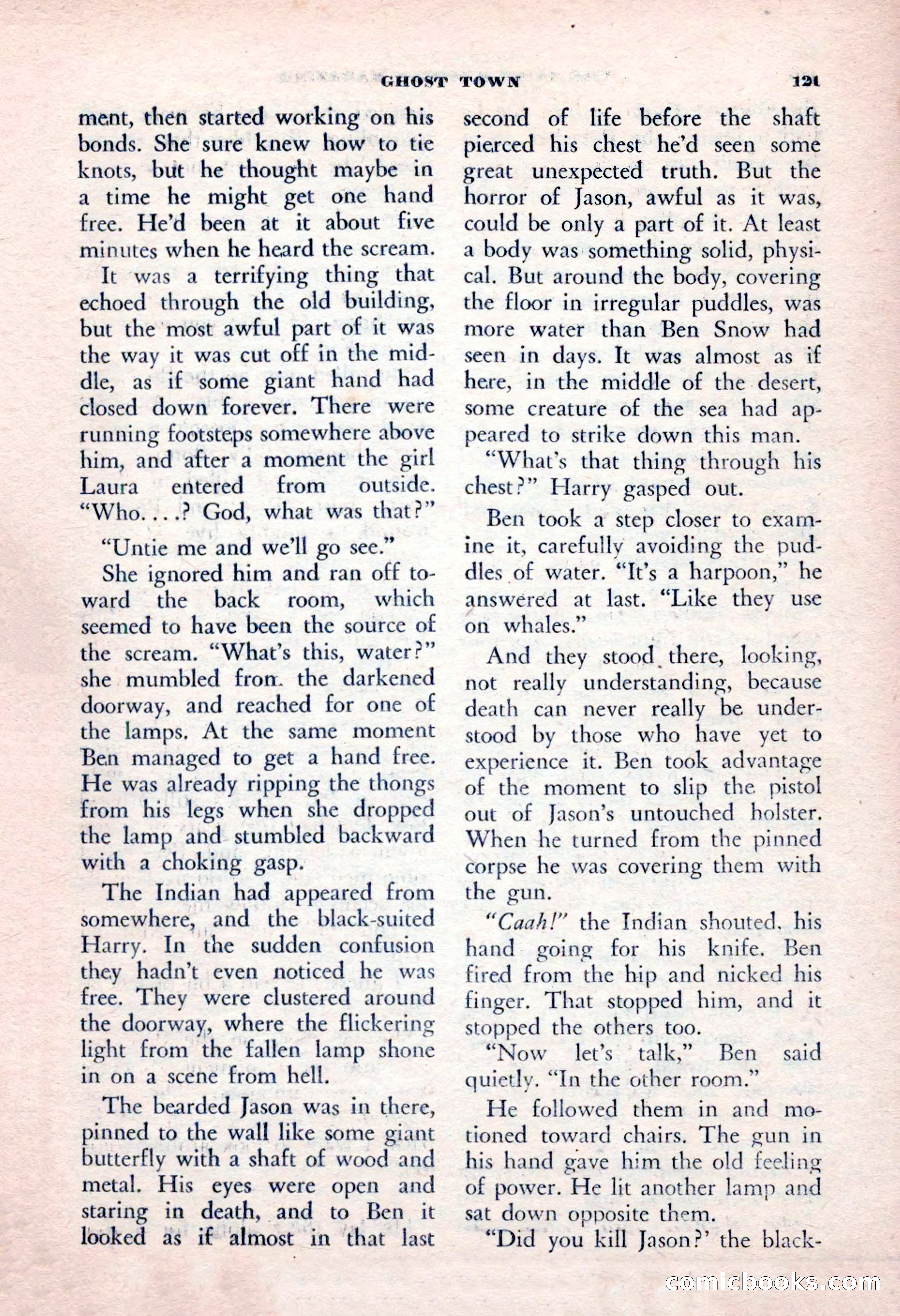 The Saint Mystery Magazine, January 1963 — page 123 of 132