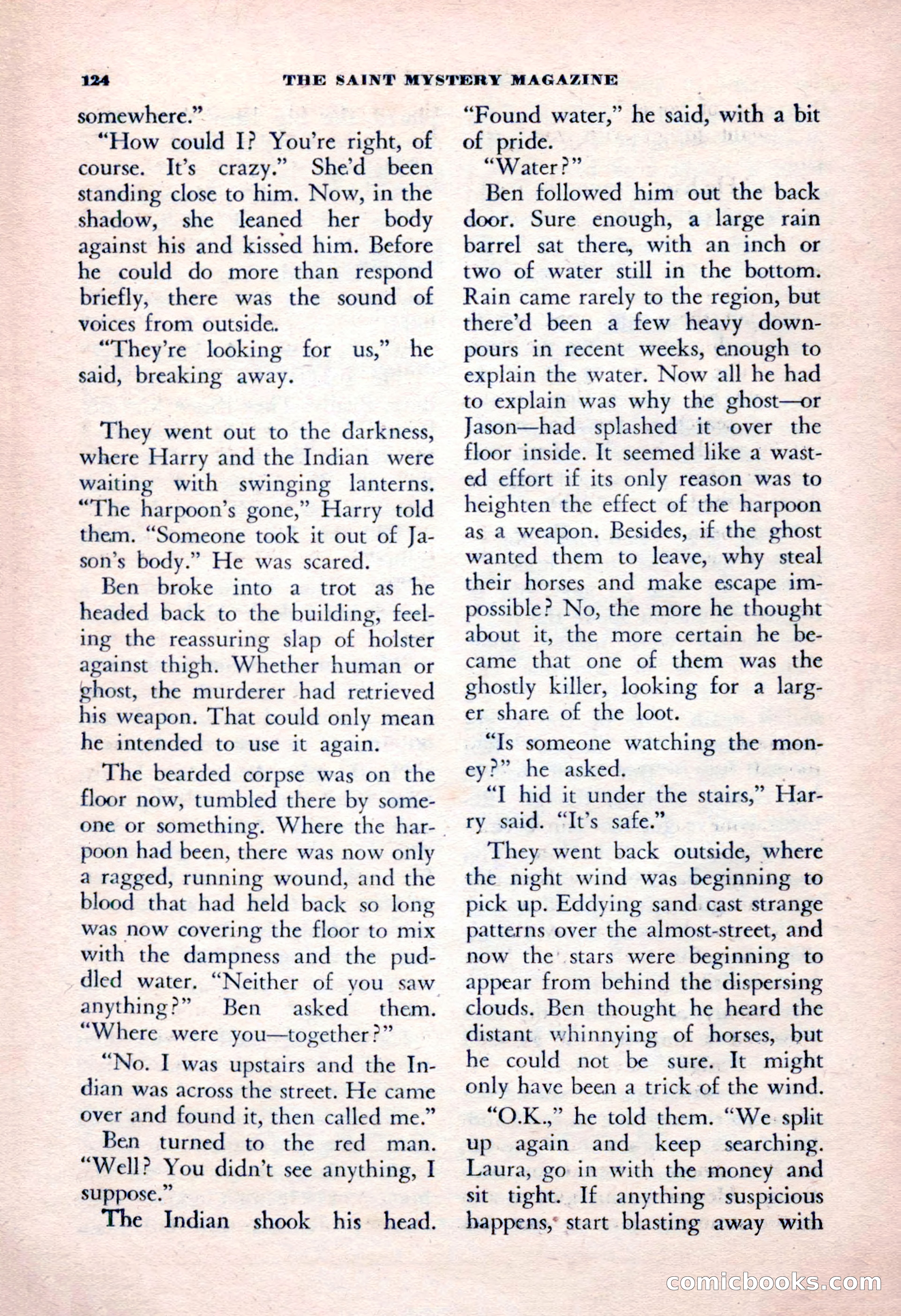 The Saint Mystery Magazine, January 1963 — page 126 of 132