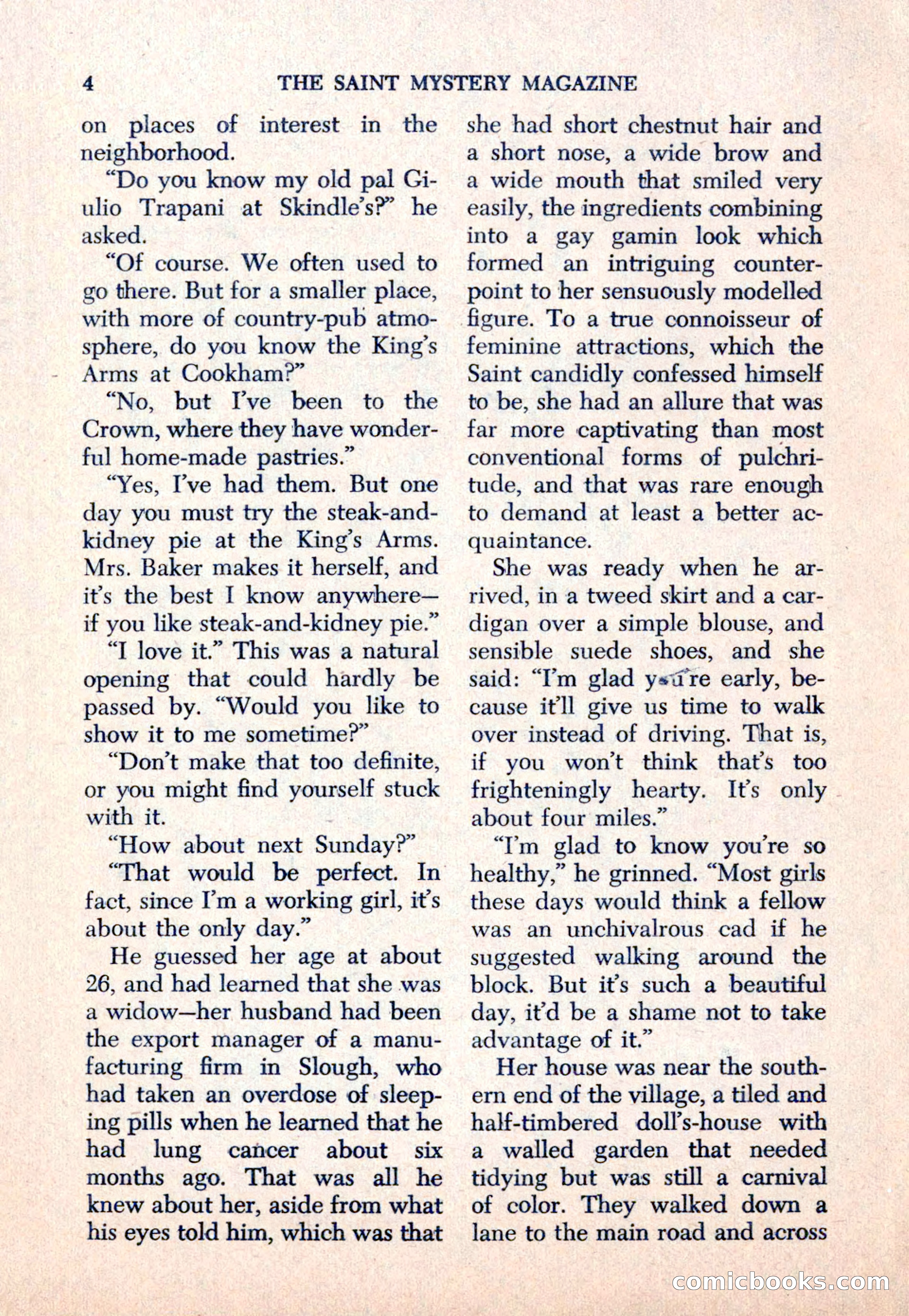 The Saint Mystery Magazine — page 6 of 132