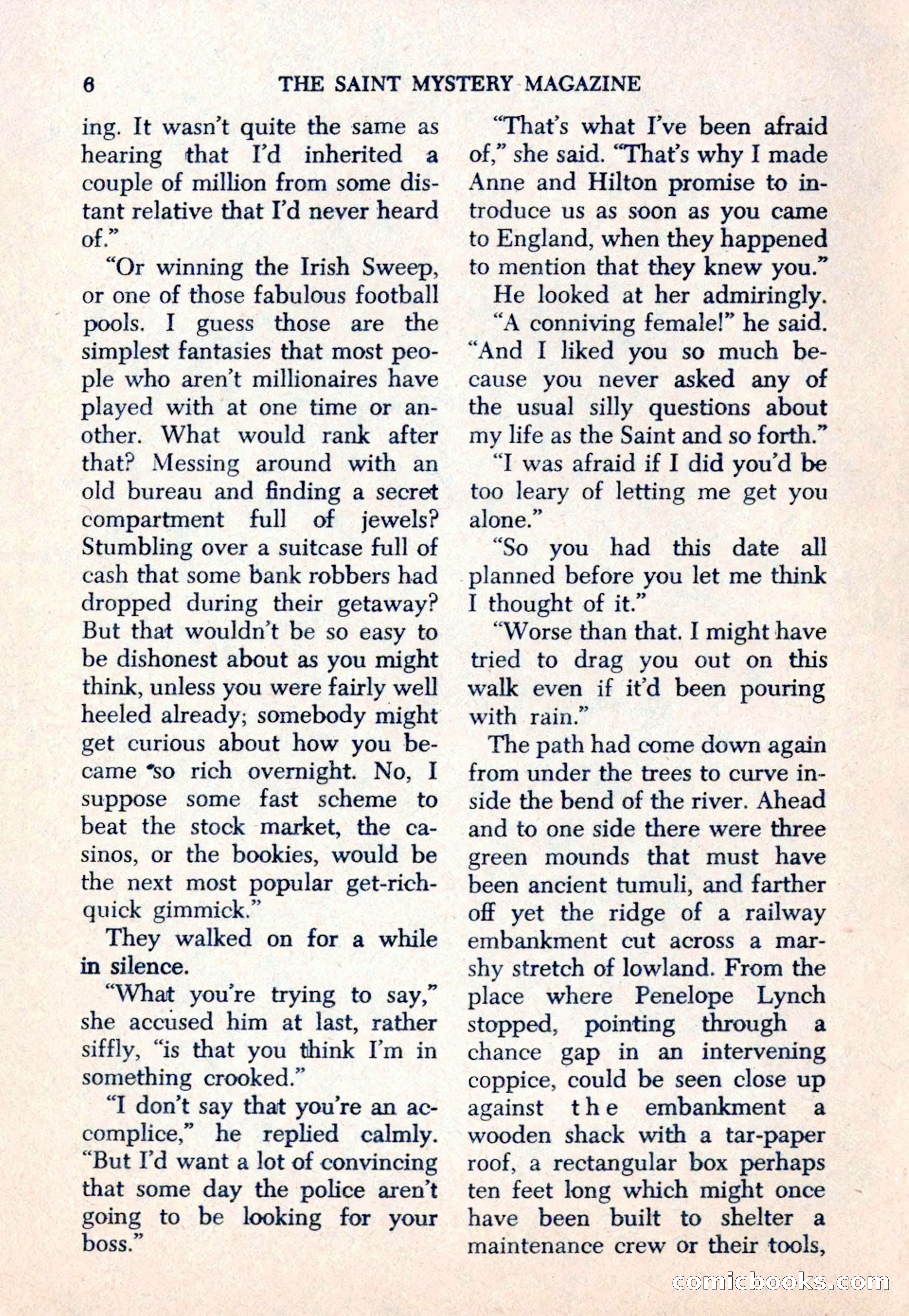 The Saint Mystery Magazine — page 8 of 132