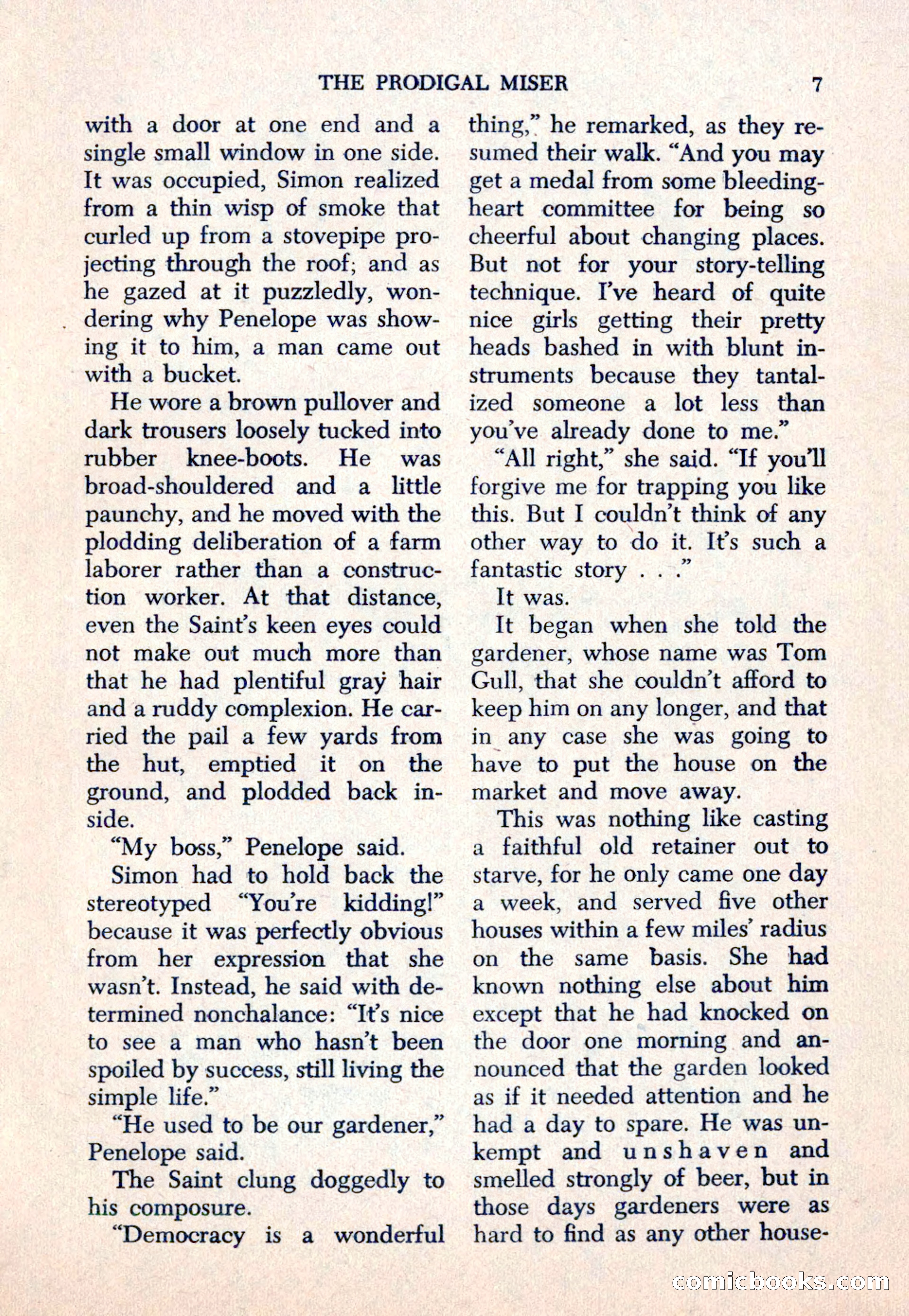 The Saint Mystery Magazine — page 9 of 132