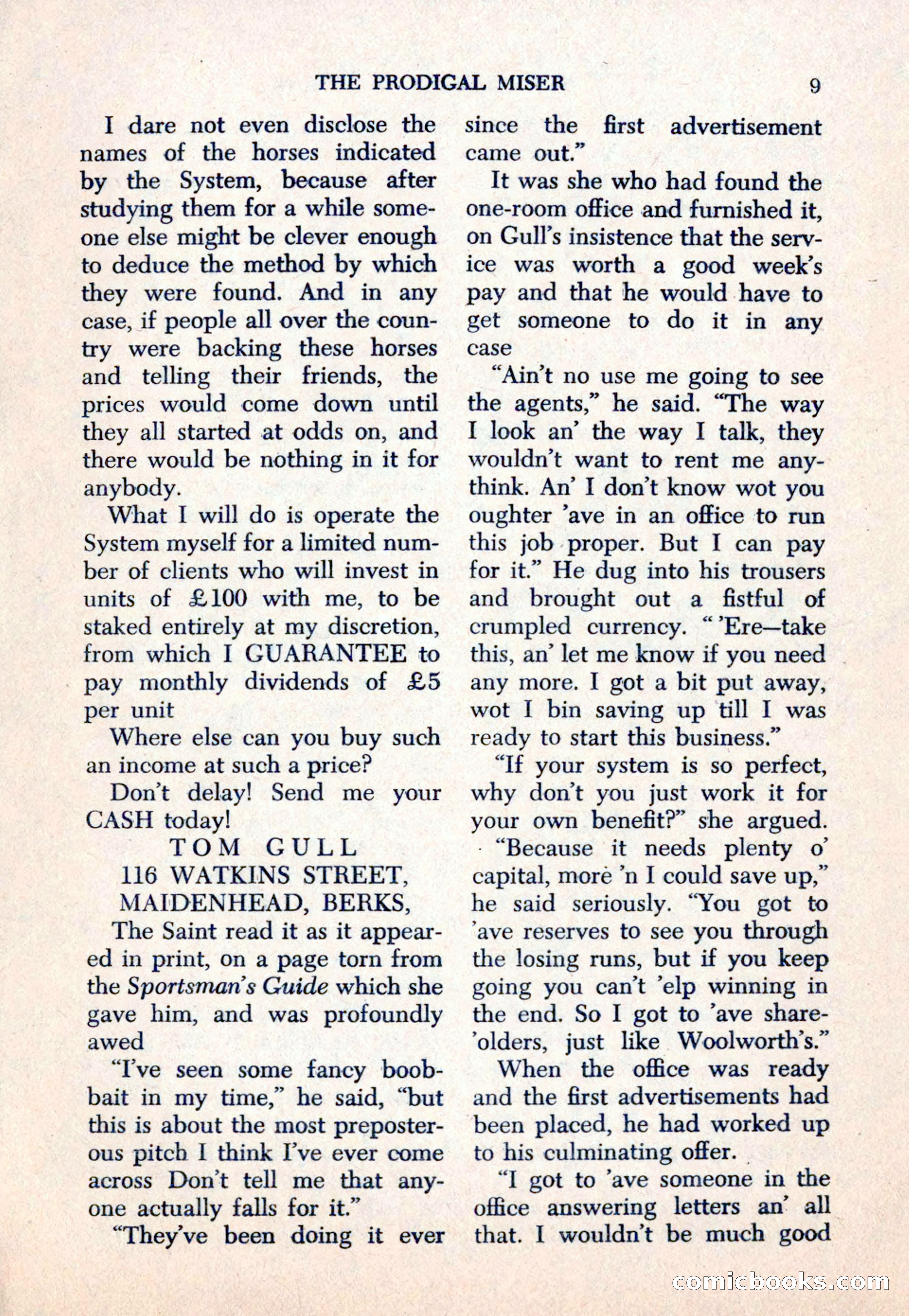 The Saint Mystery Magazine — page 11 of 132