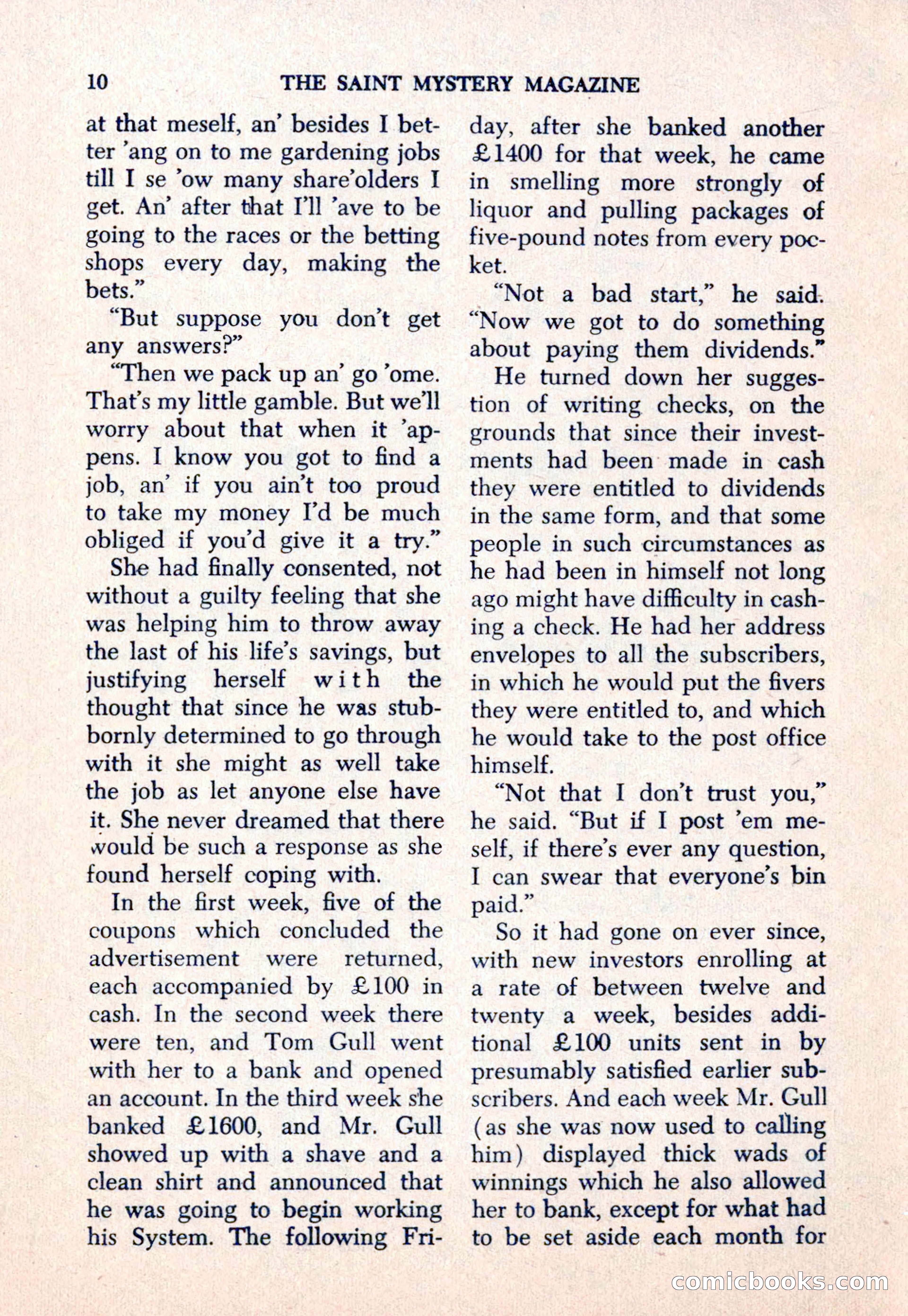 The Saint Mystery Magazine — page 12 of 132