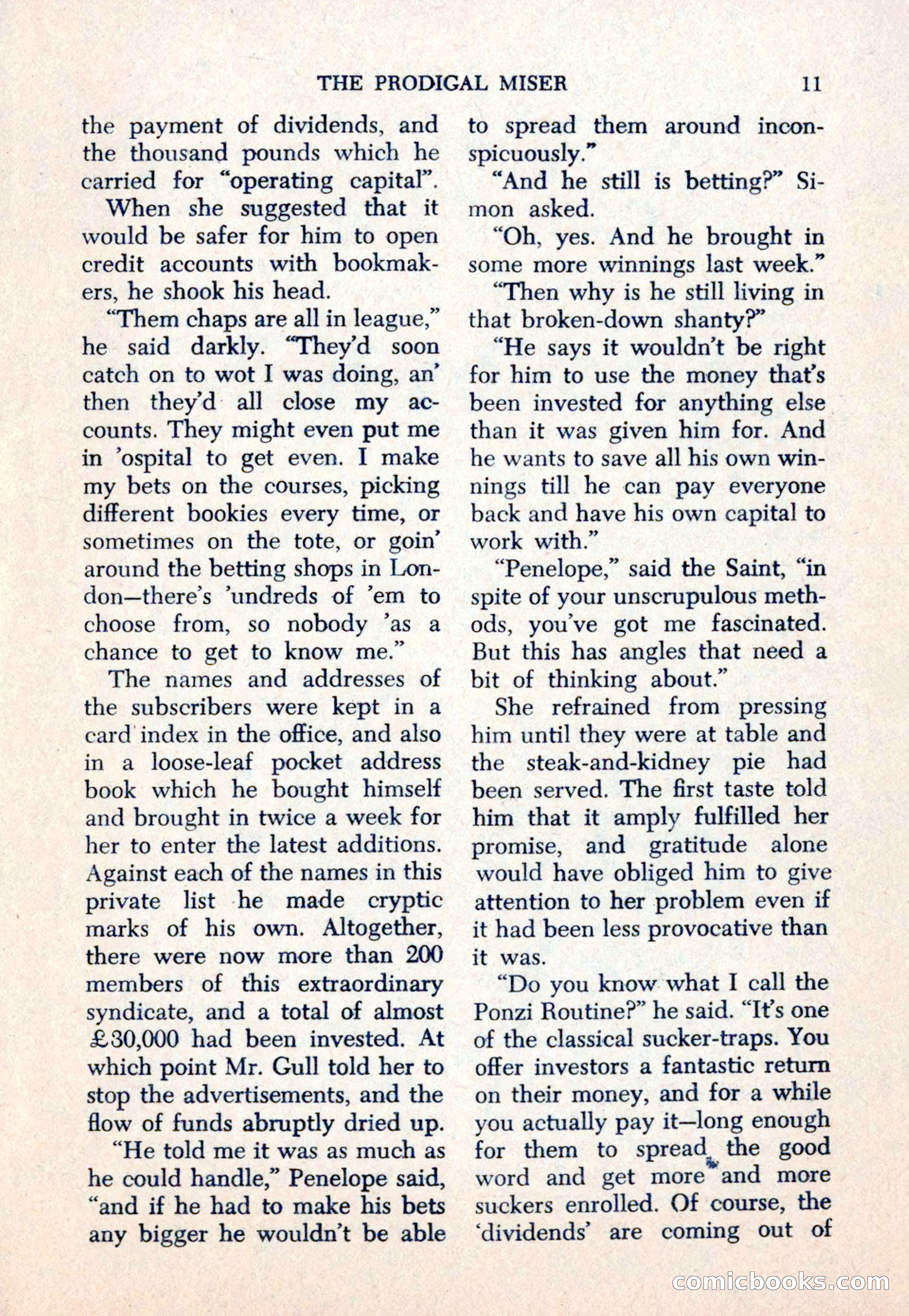 The Saint Mystery Magazine — page 13 of 132