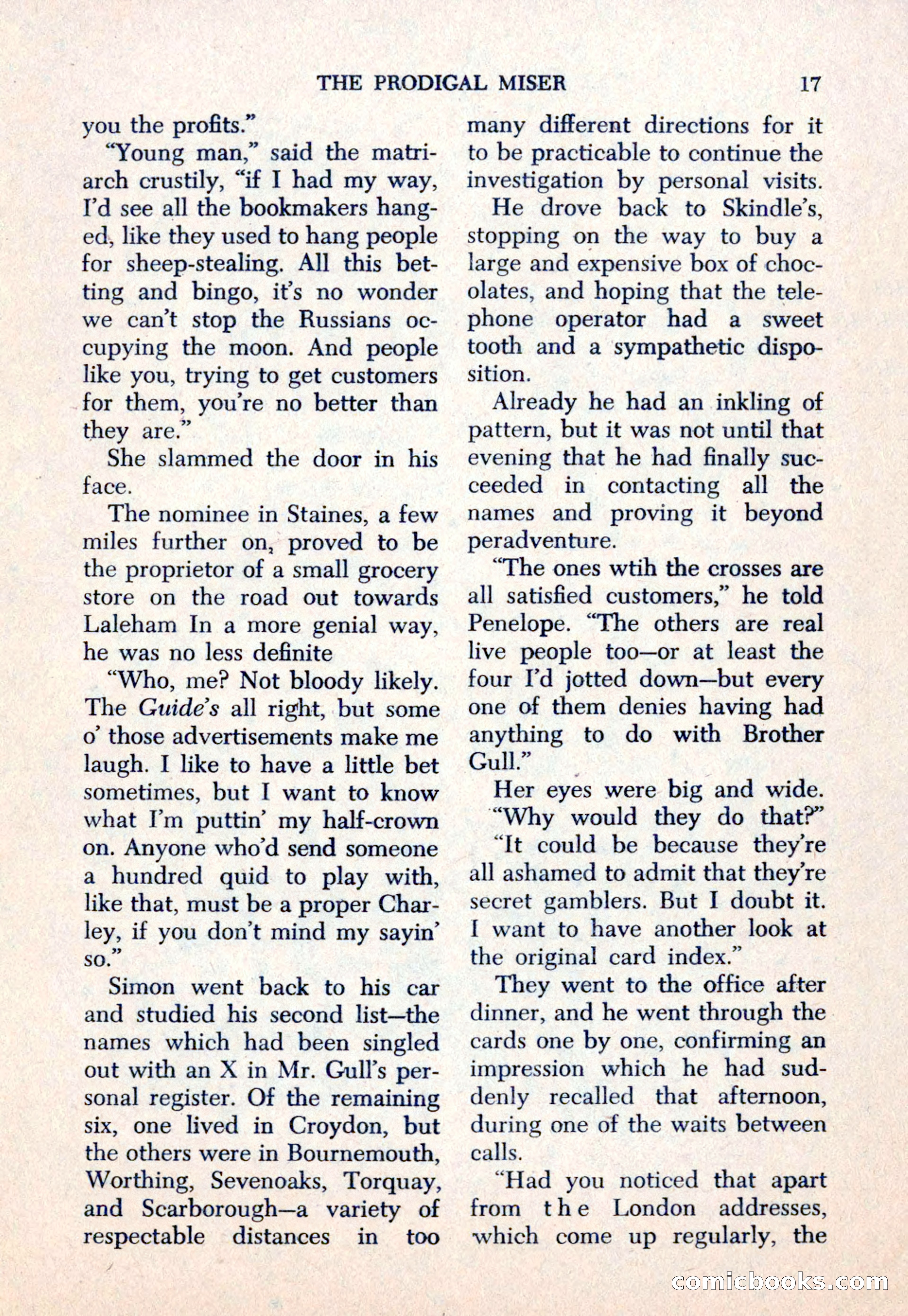 The Saint Mystery Magazine — page 19 of 132