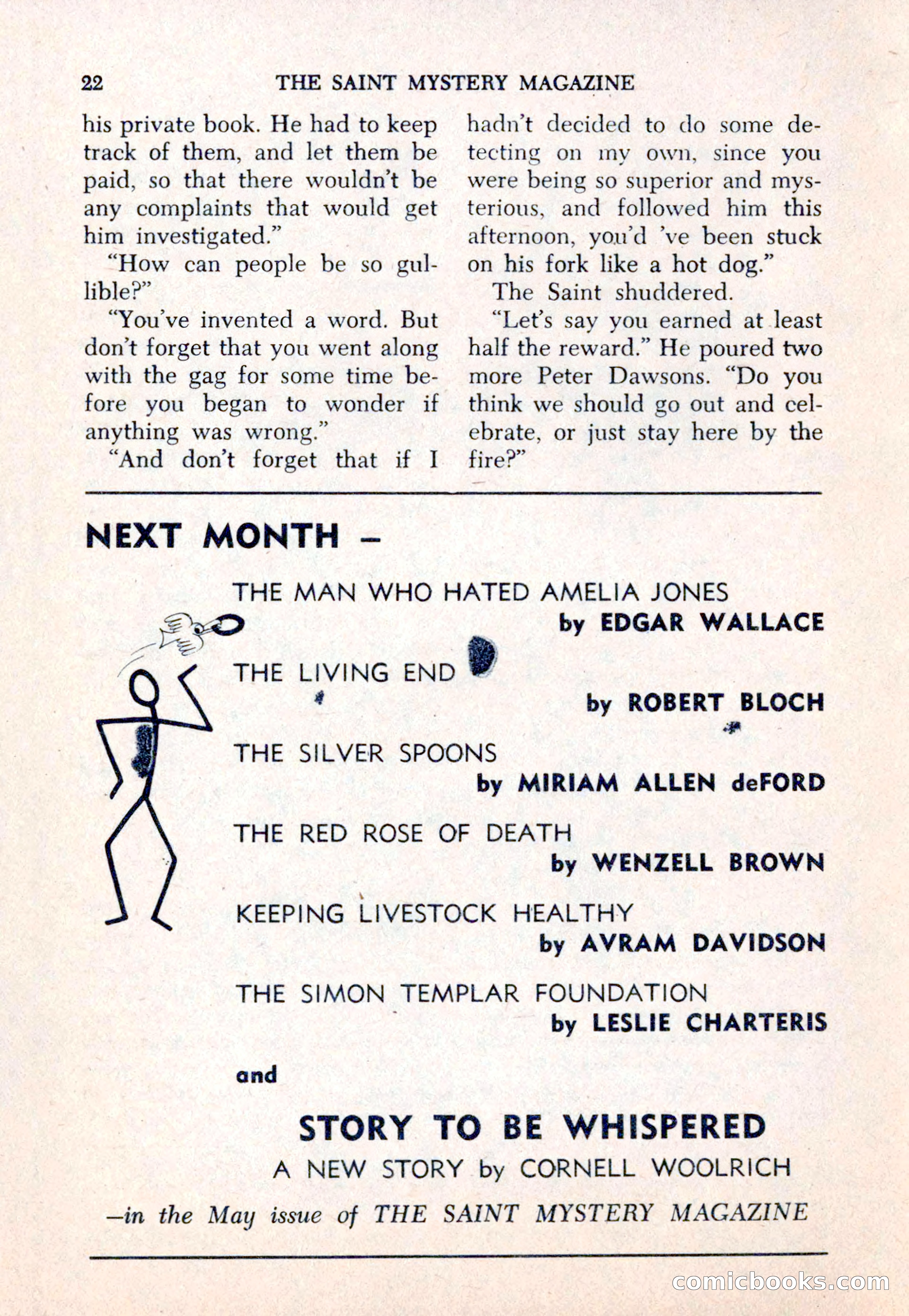 The Saint Mystery Magazine — page 24 of 132