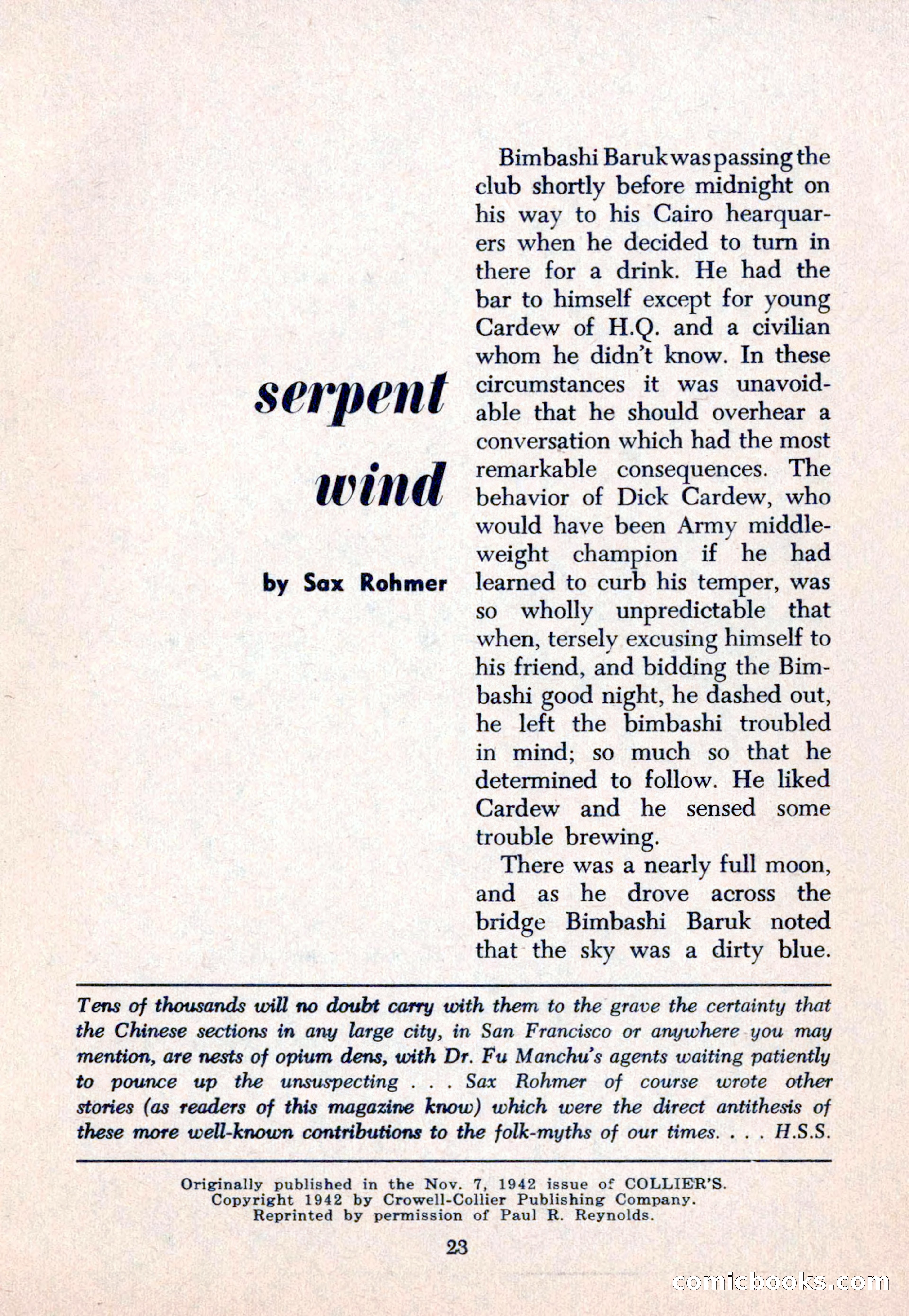 The Saint Mystery Magazine — page 25 of 132