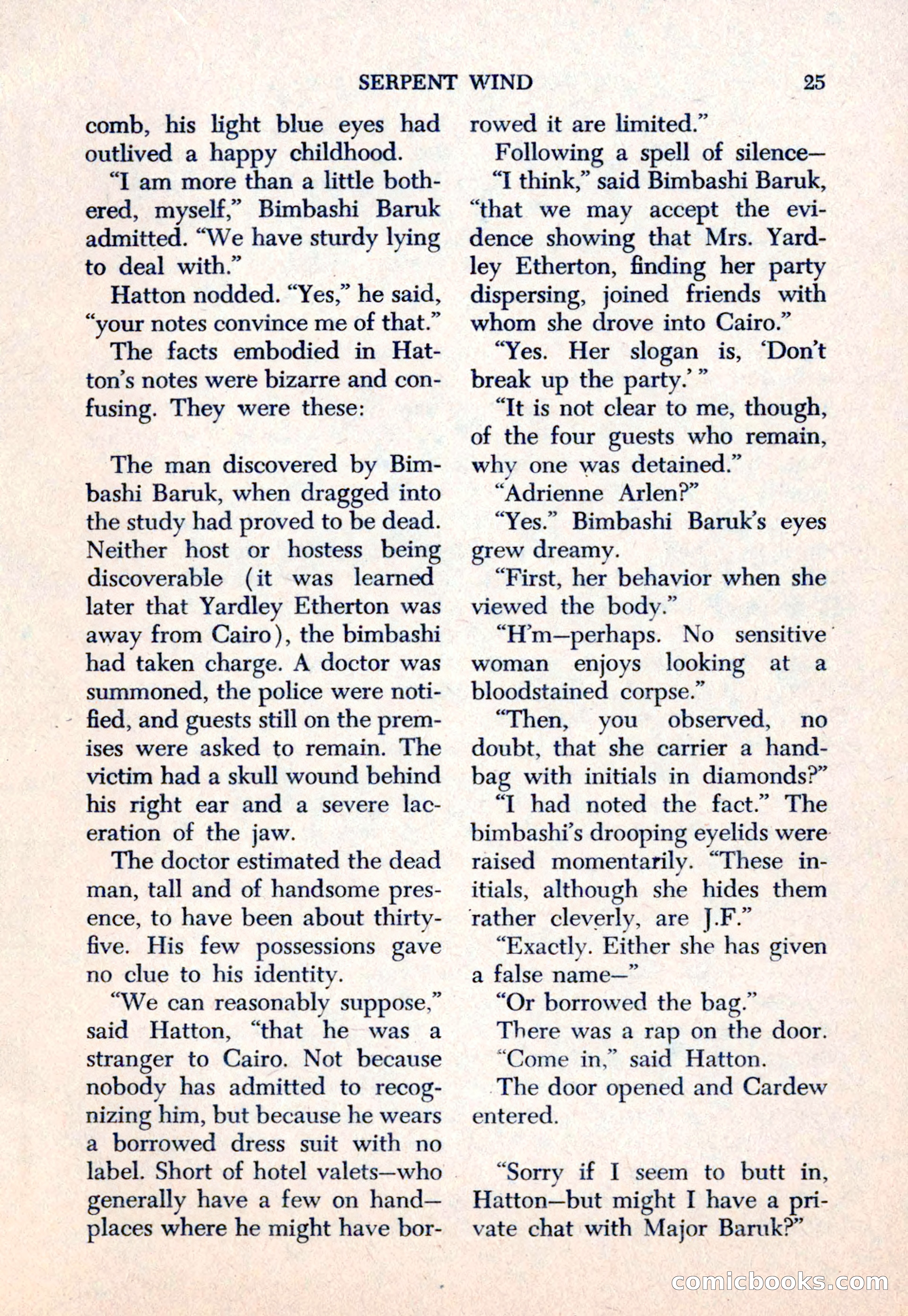 The Saint Mystery Magazine — page 27 of 132