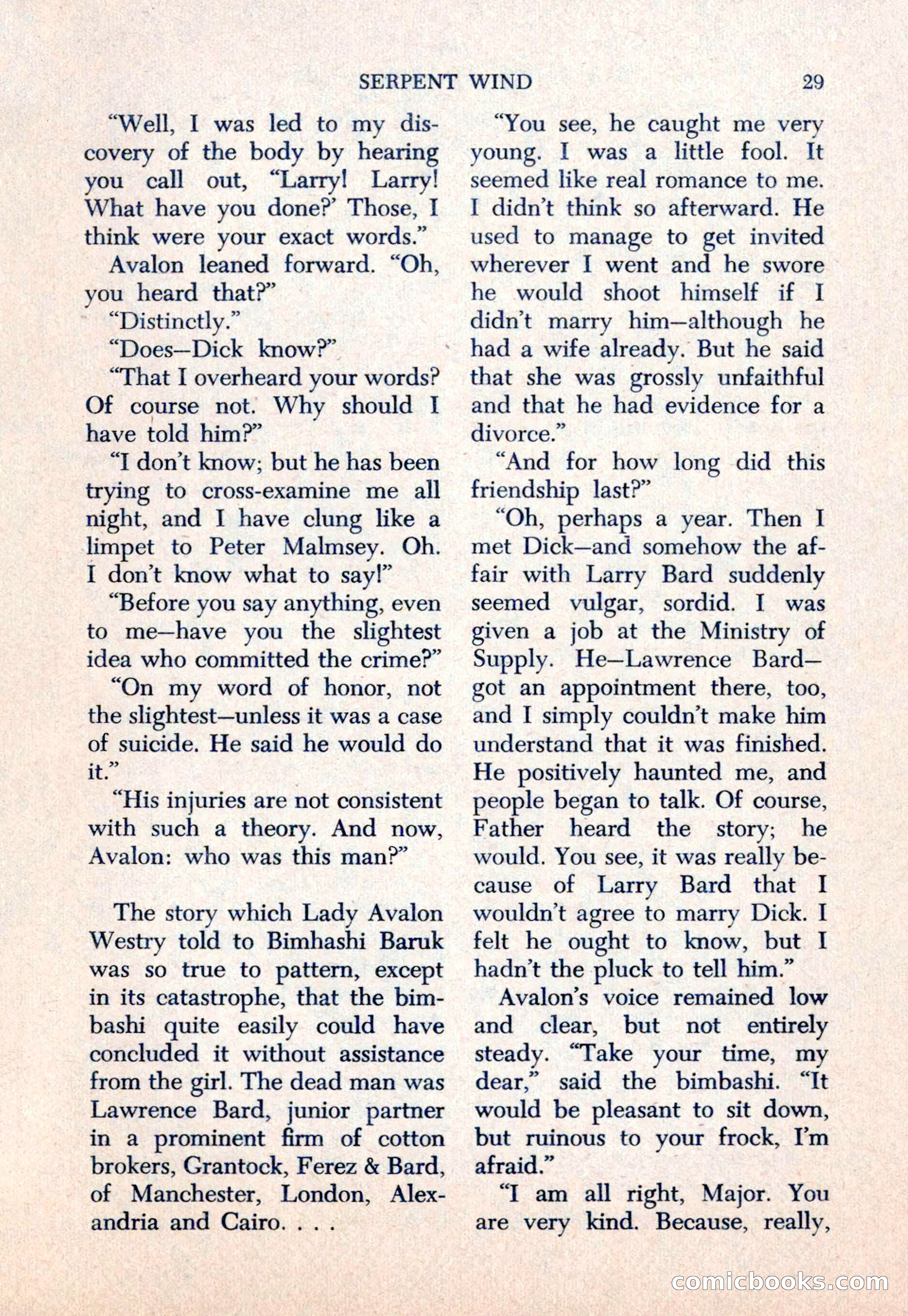 The Saint Mystery Magazine — page 31 of 132