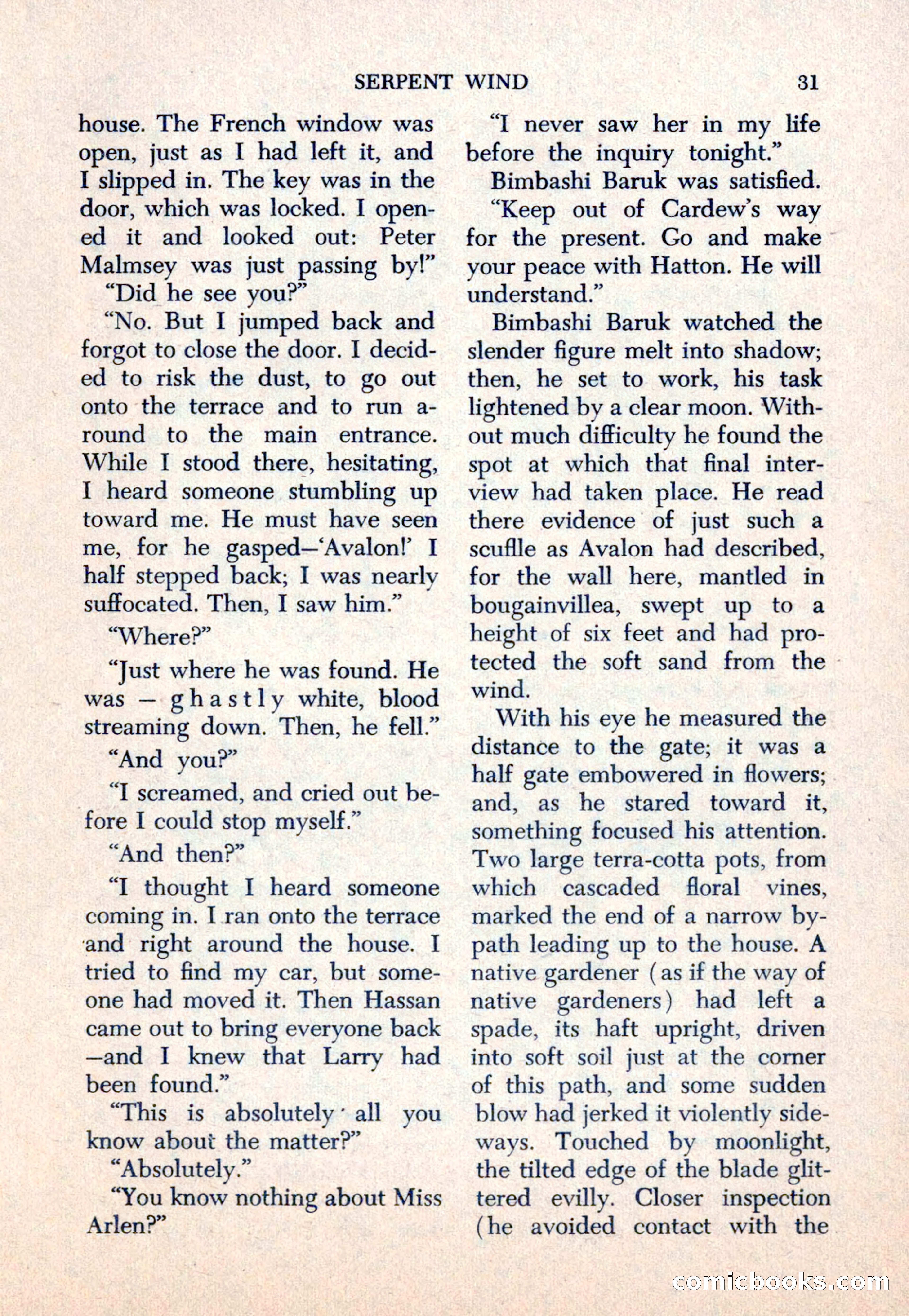 The Saint Mystery Magazine — page 33 of 132