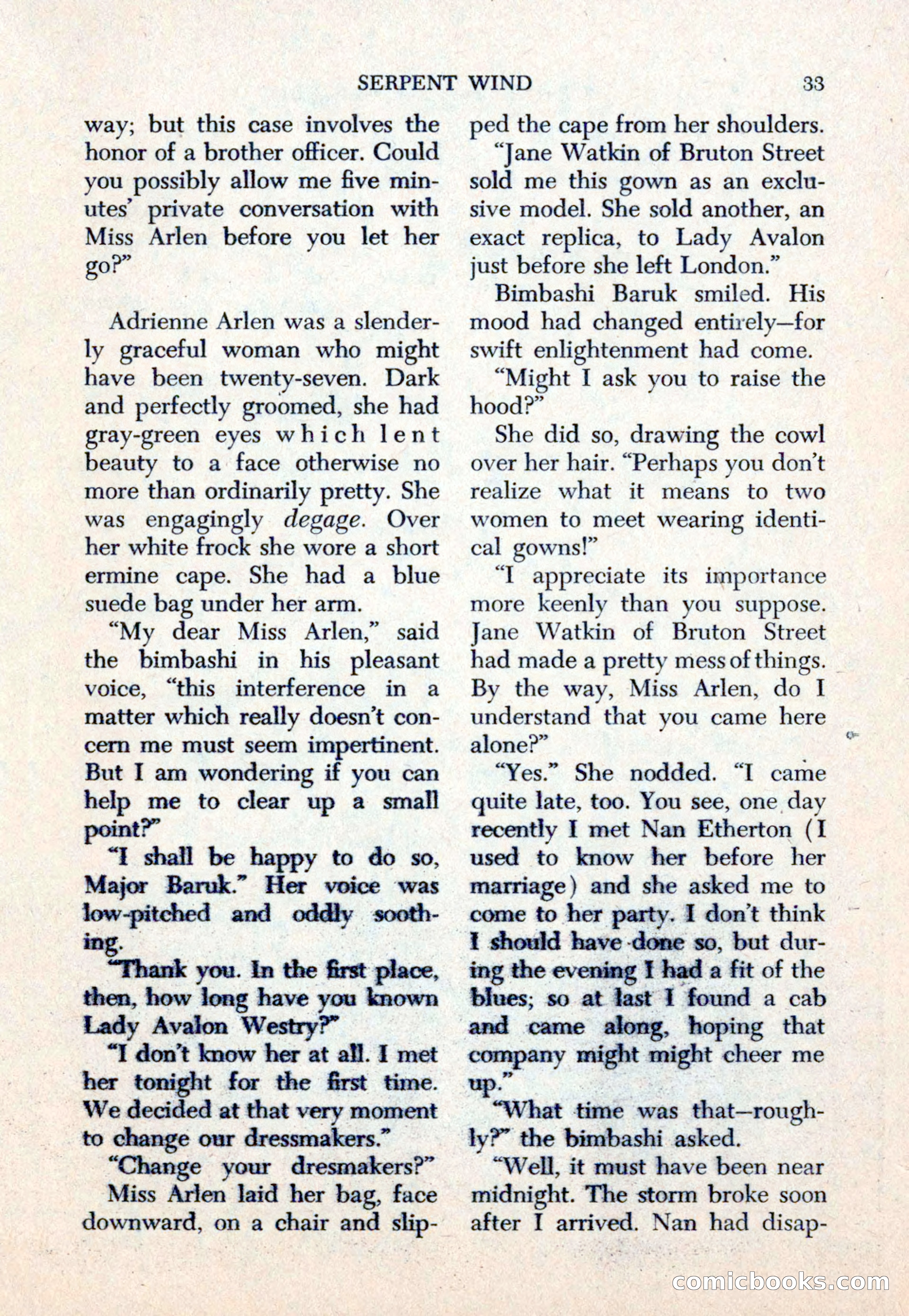 The Saint Mystery Magazine — page 35 of 132