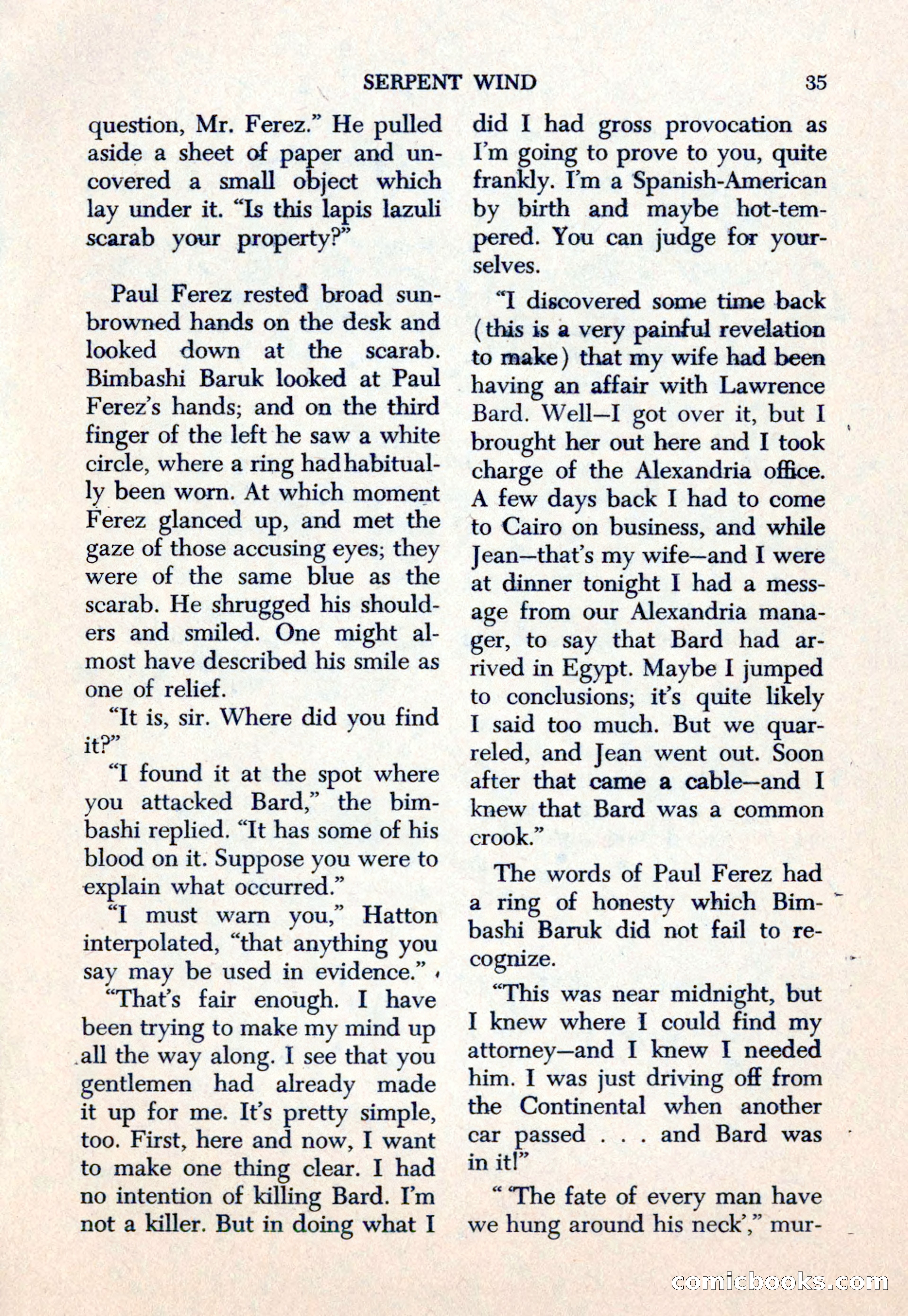 The Saint Mystery Magazine — page 37 of 132