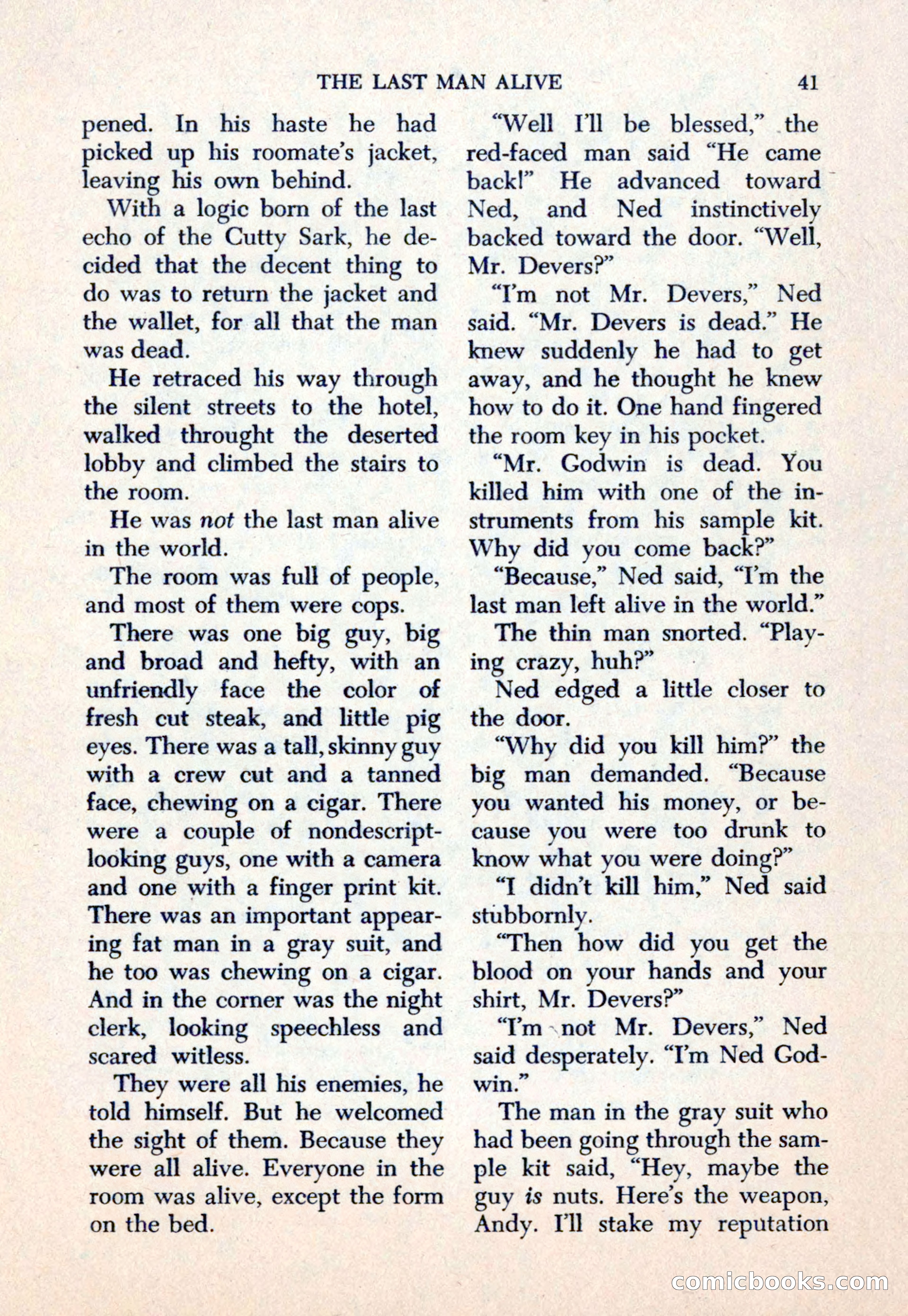 The Saint Mystery Magazine — page 43 of 132