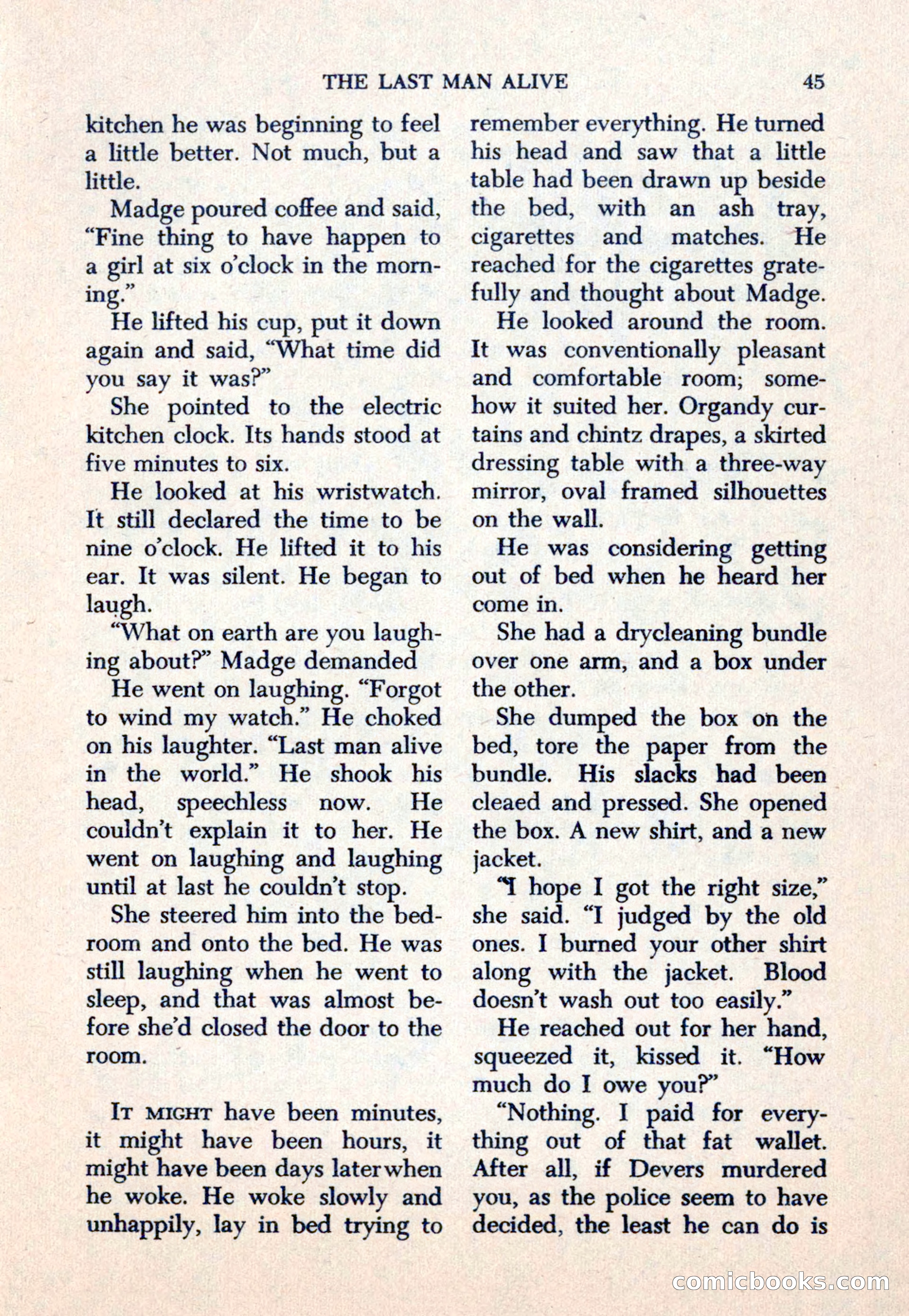 The Saint Mystery Magazine — page 47 of 132