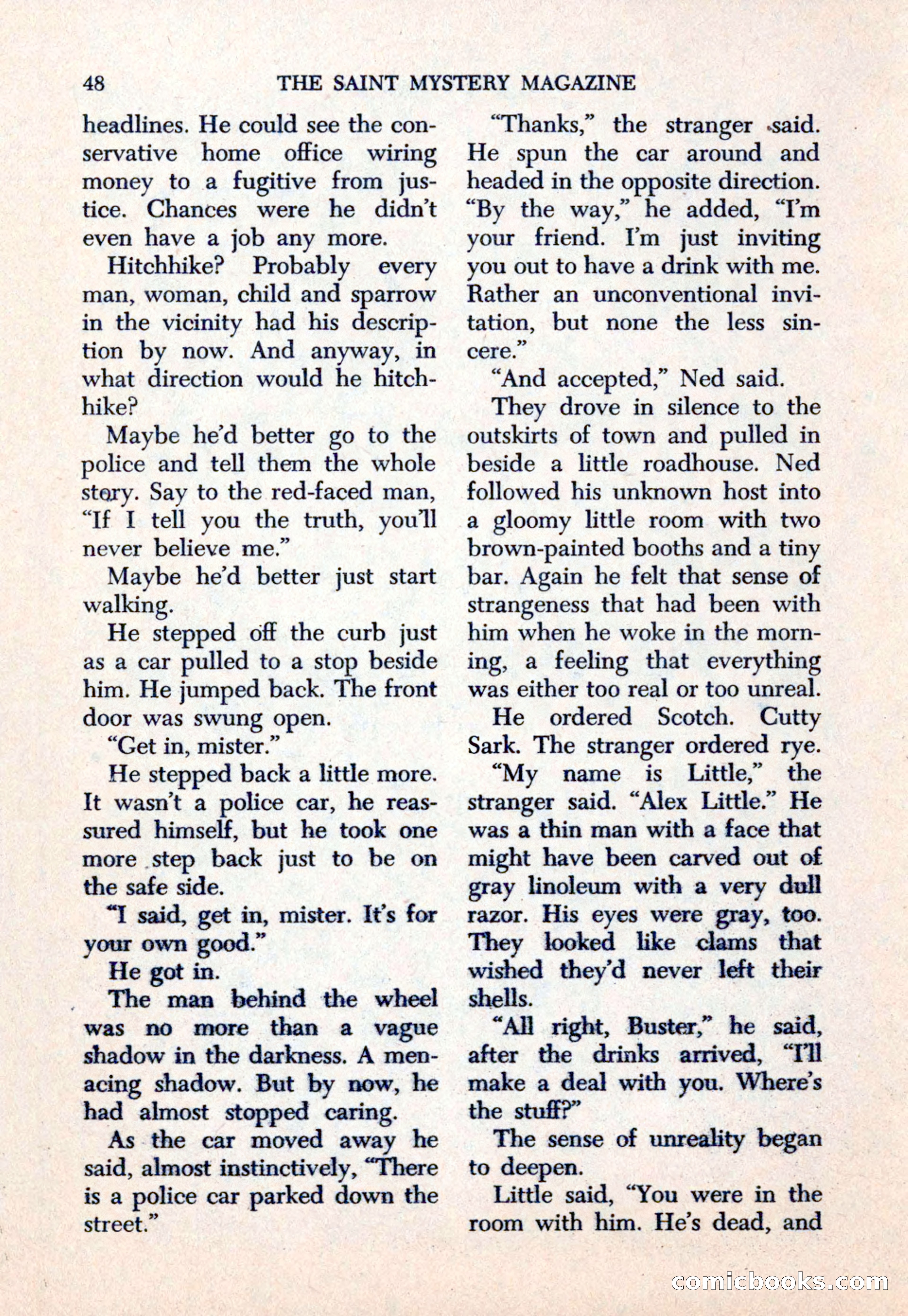 The Saint Mystery Magazine — page 50 of 132