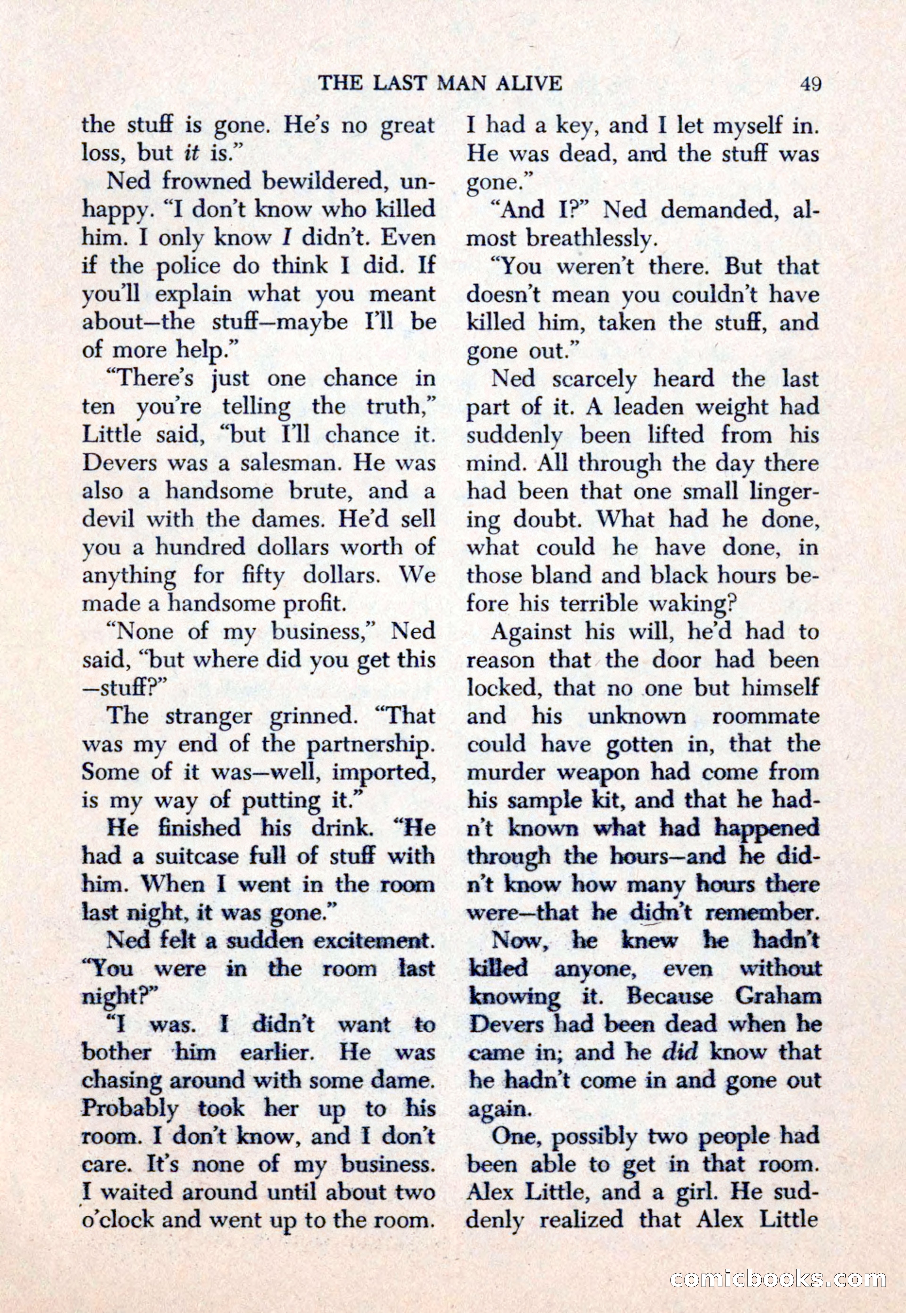 The Saint Mystery Magazine — page 51 of 132