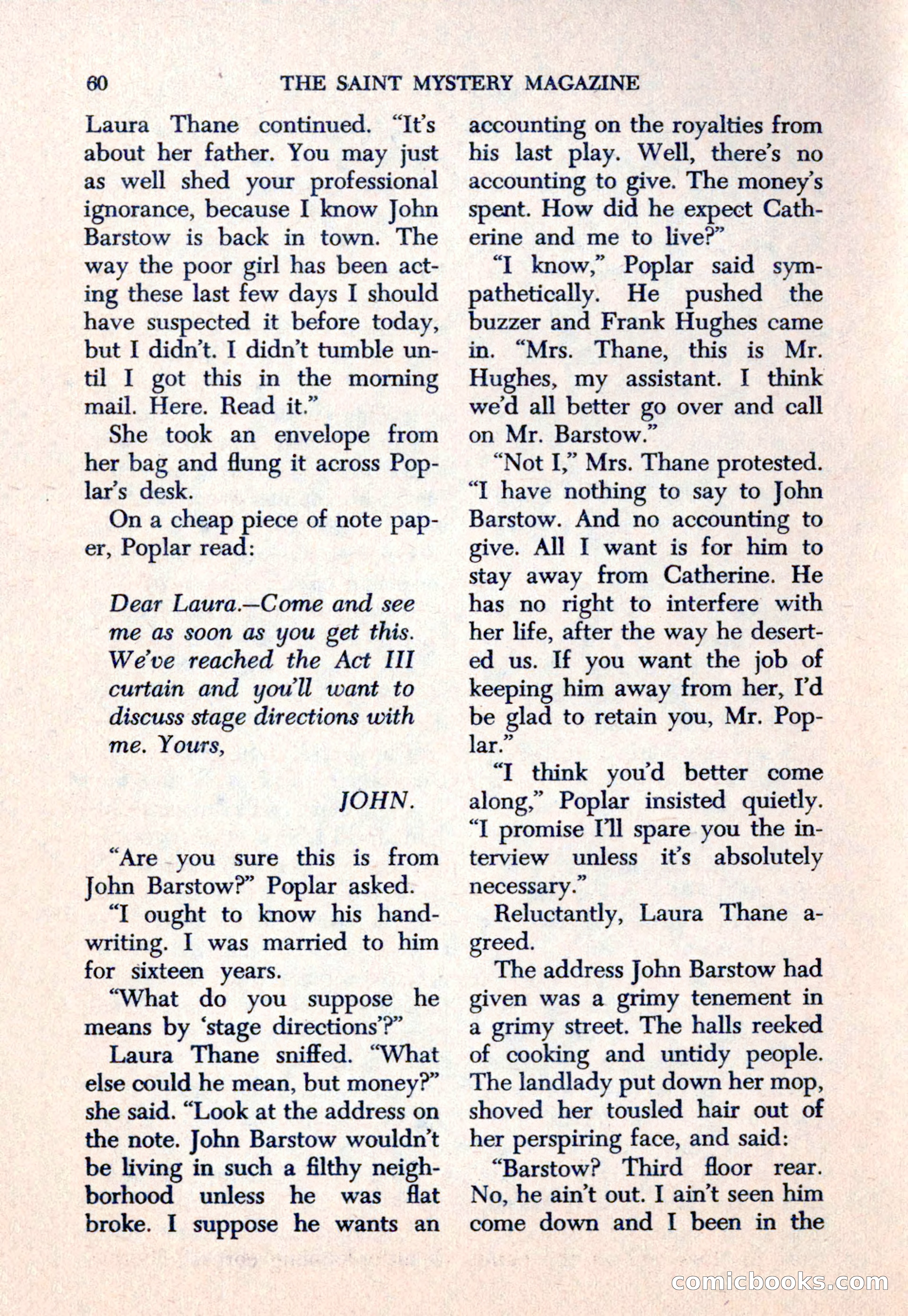 The Saint Mystery Magazine — page 62 of 132