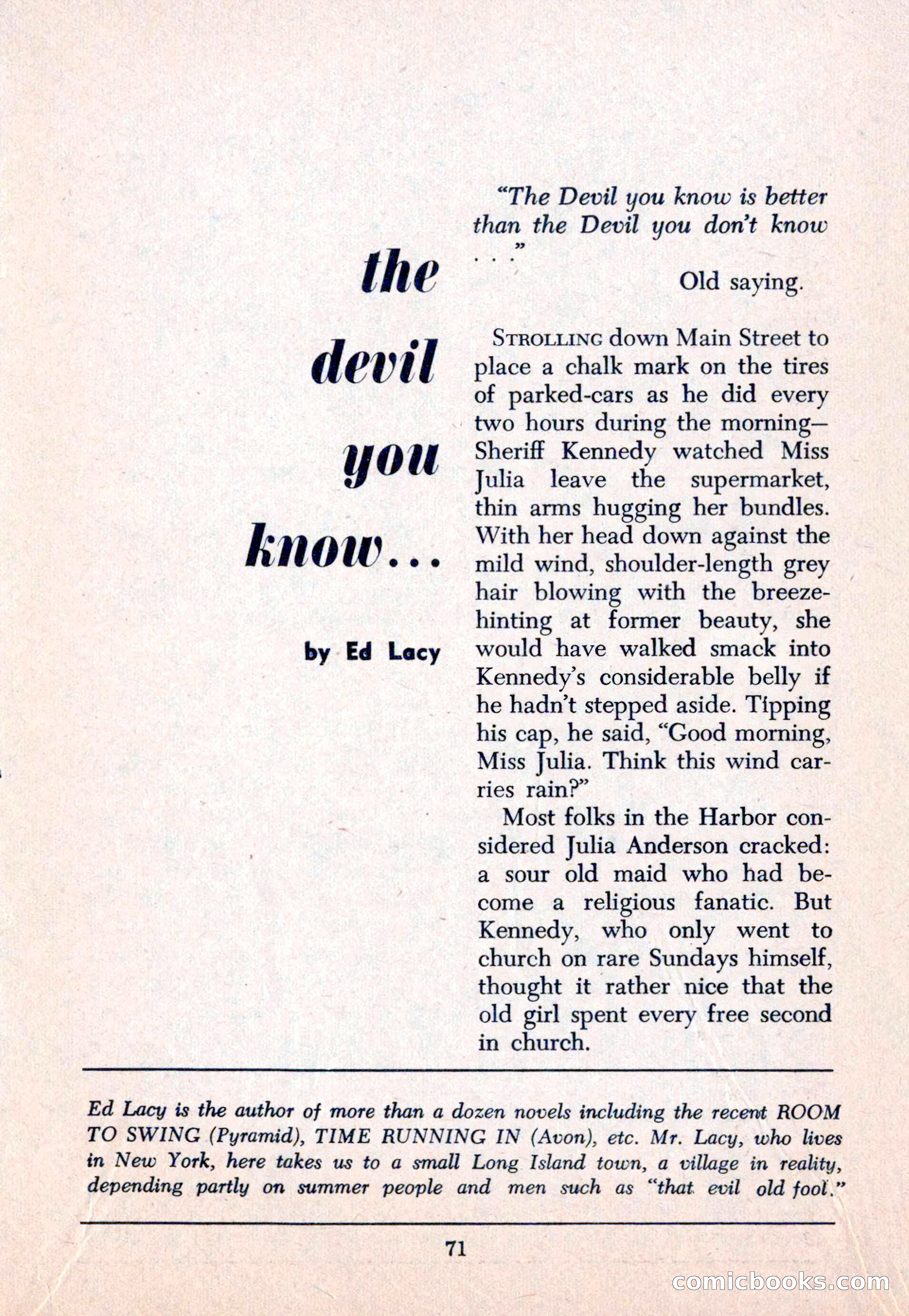 The Saint Mystery Magazine — page 73 of 132
