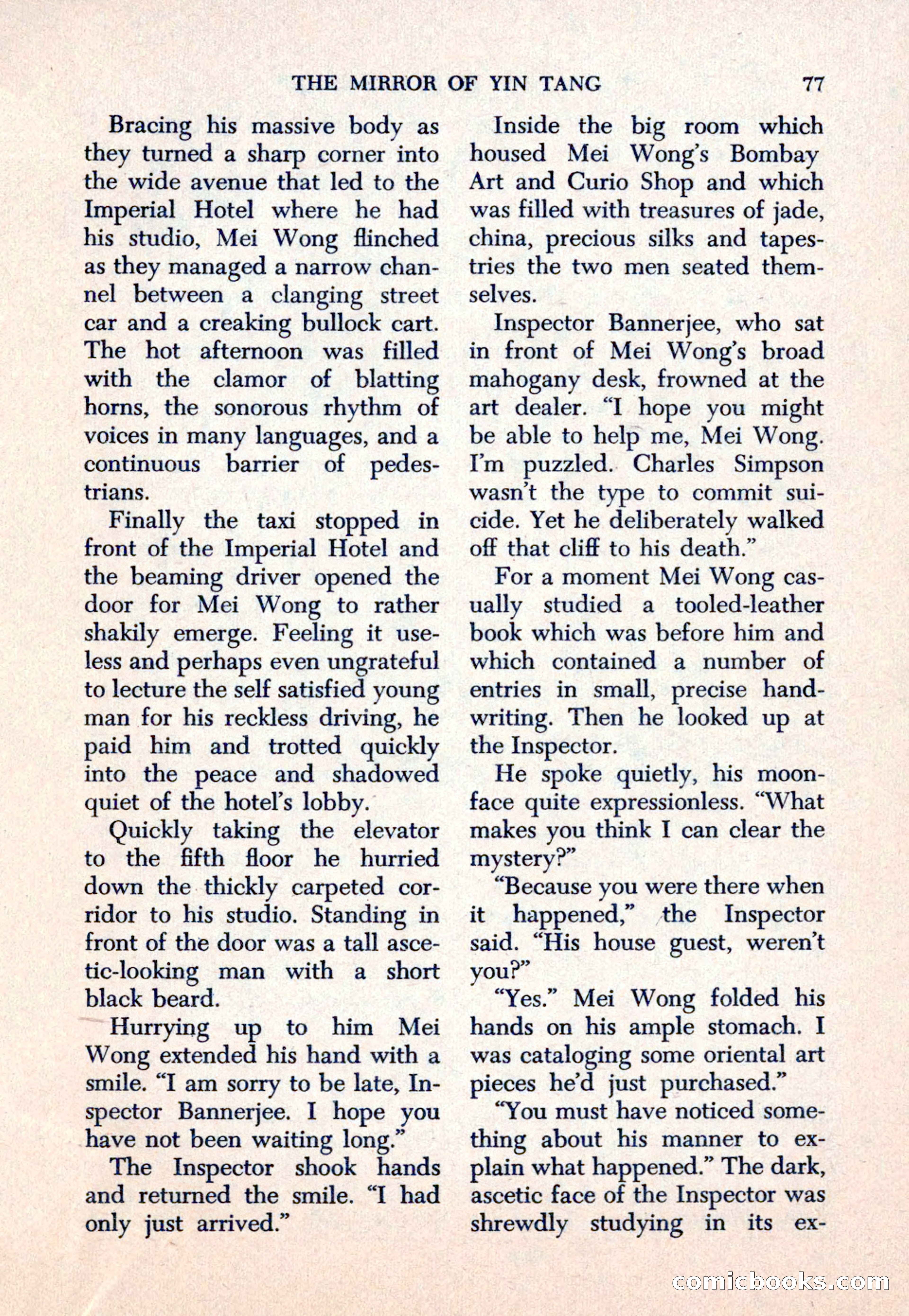 The Saint Mystery Magazine — page 79 of 132